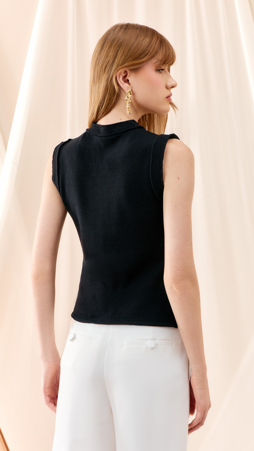 Colete Tricot Napoleon Preto