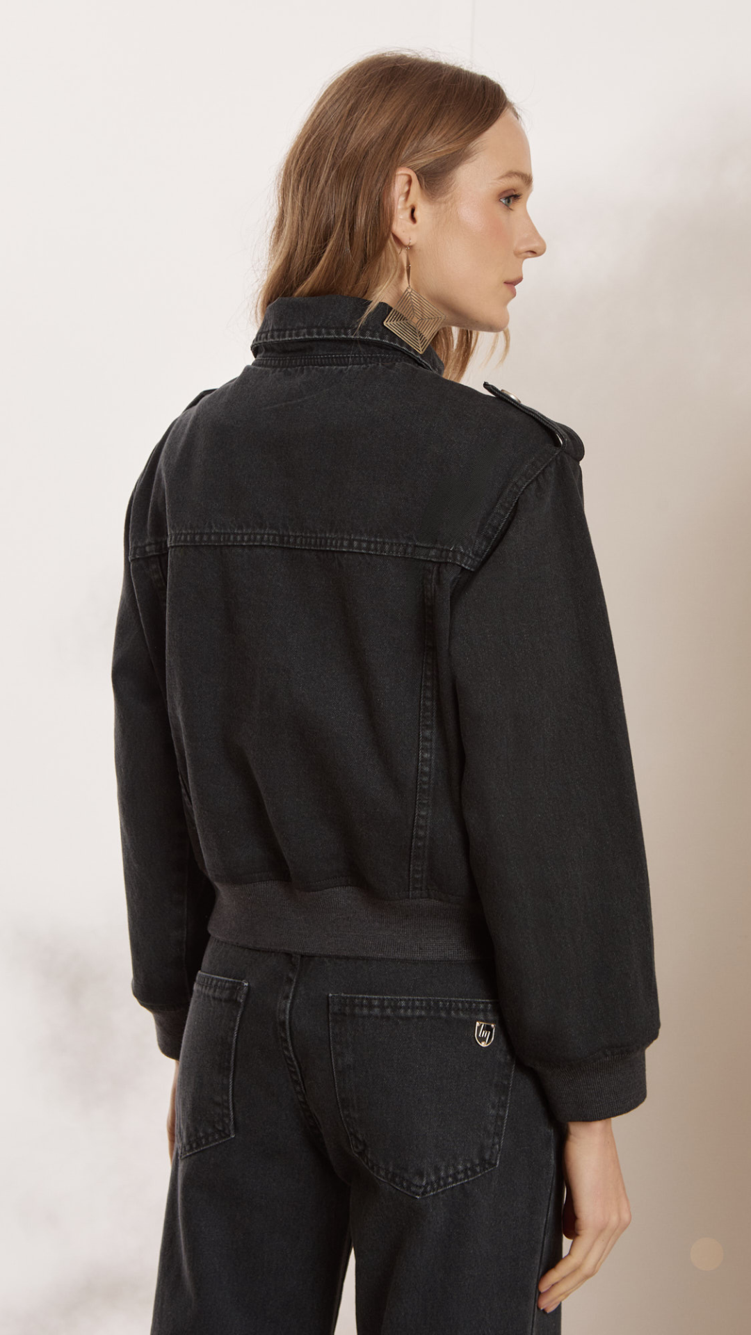 Casaco Bomber Black Jeans