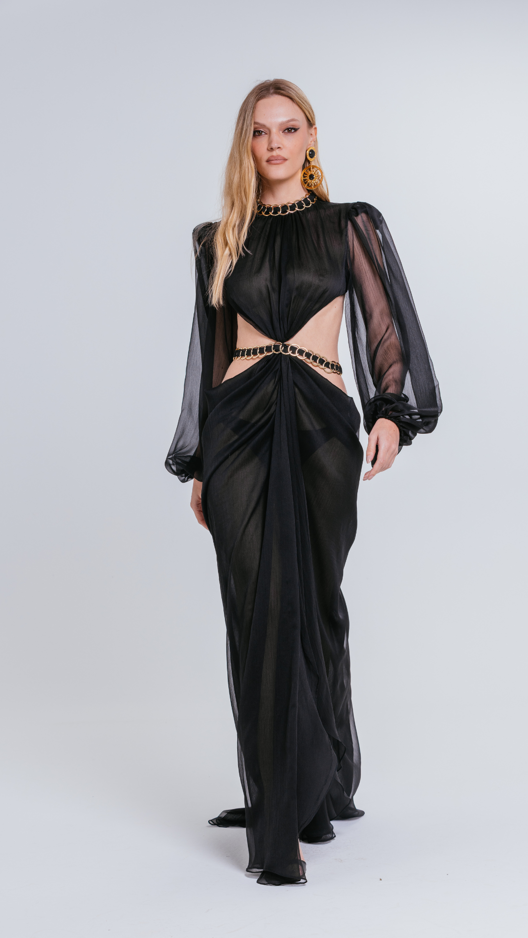 Vestido Atena Preto