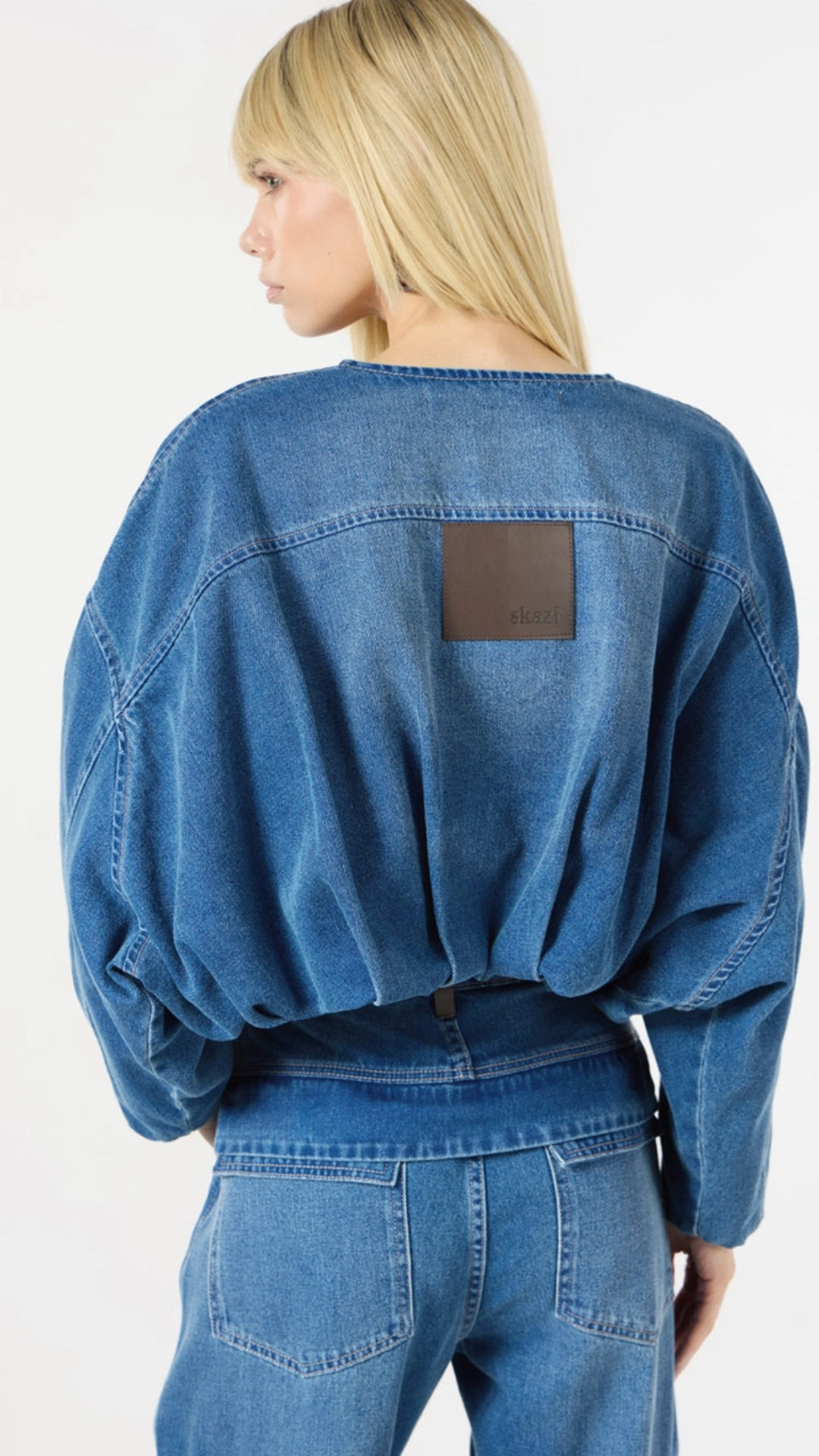 Jaqueta Jeans Balonê