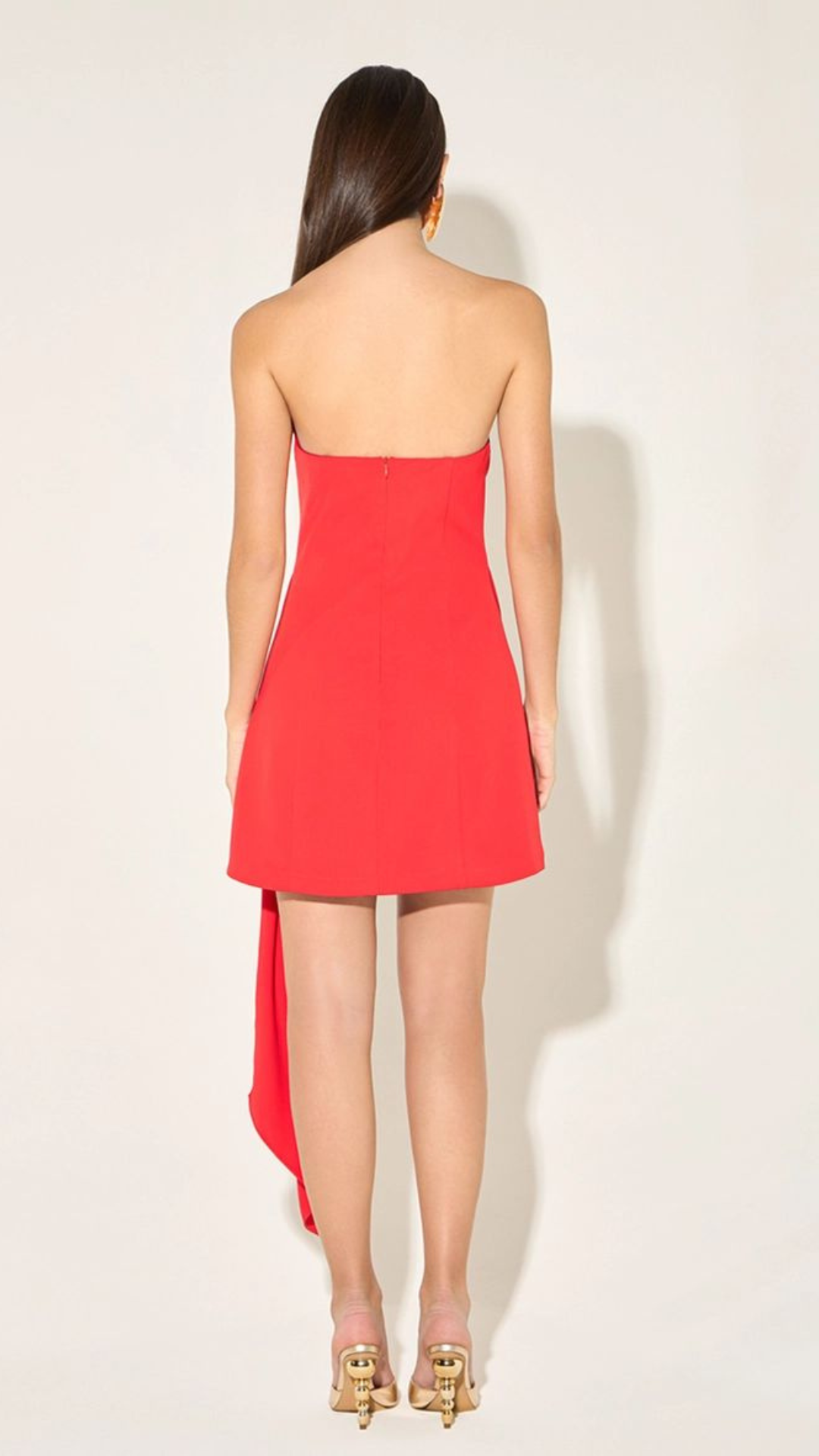 Vestido Curto Tomara que Caia Vermelho