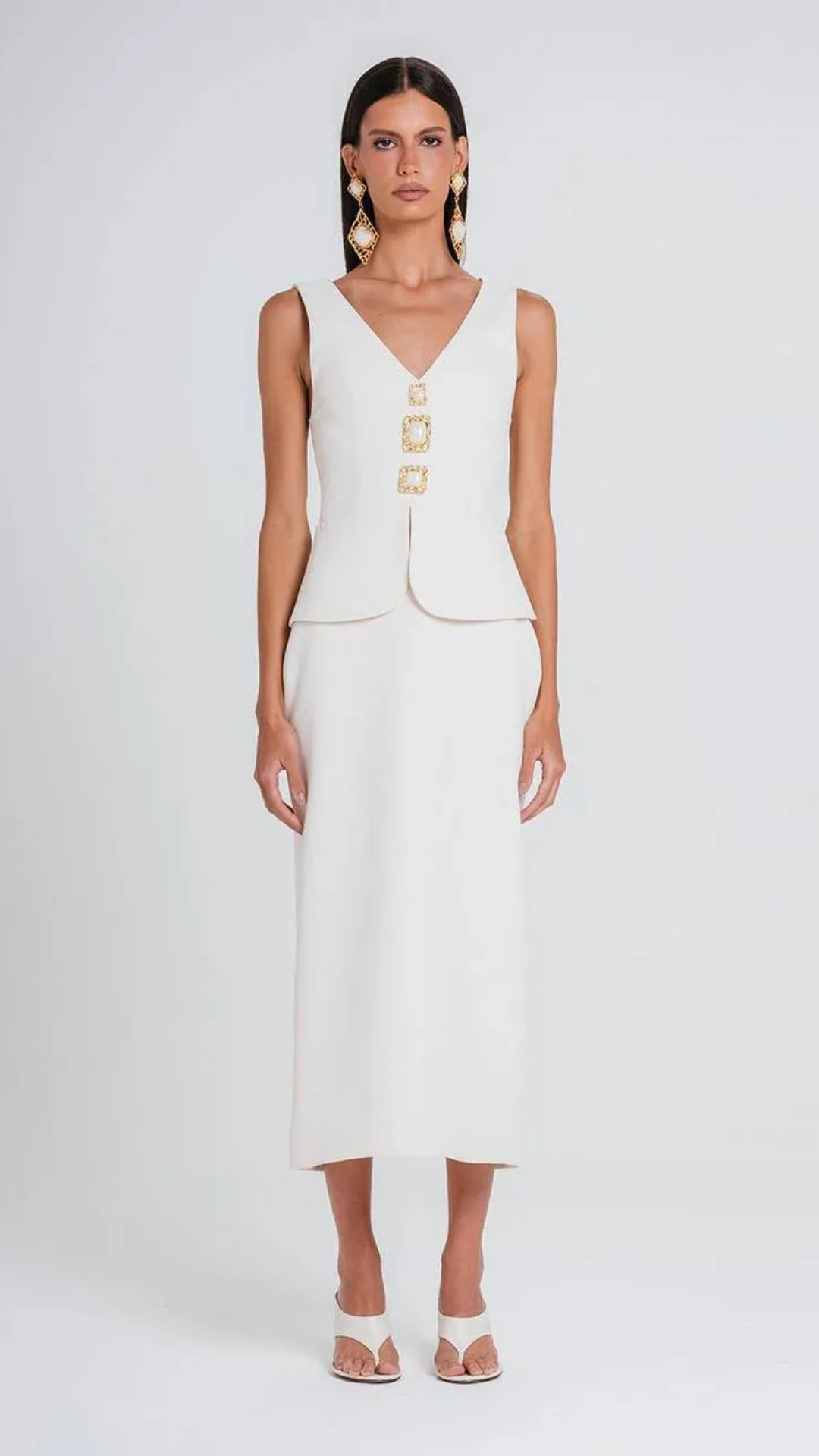 Vestido Cindy Marfim