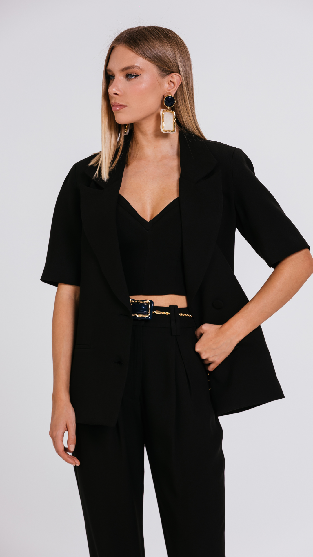 Blazer Junia Preto