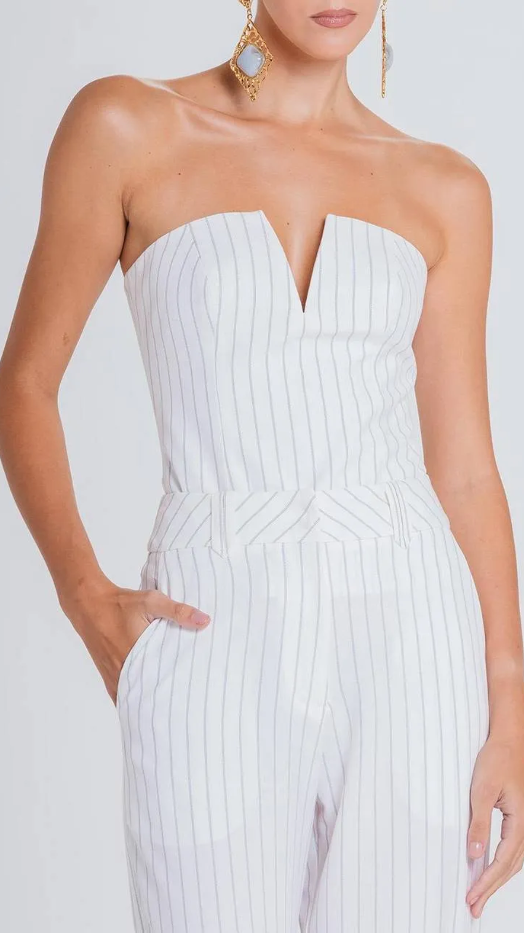 Top Candice Off White