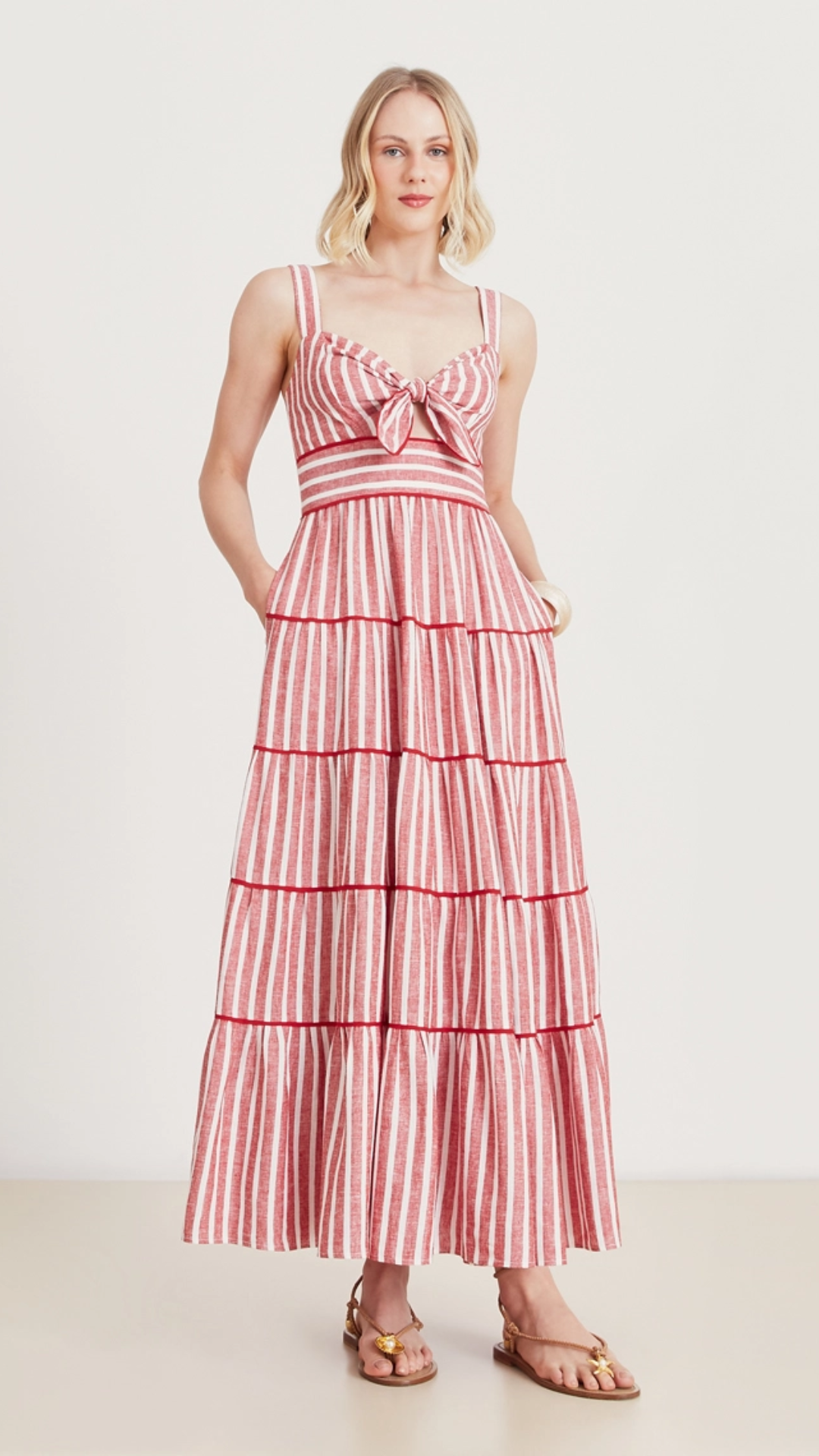Vestido Midi Josi Vermelho