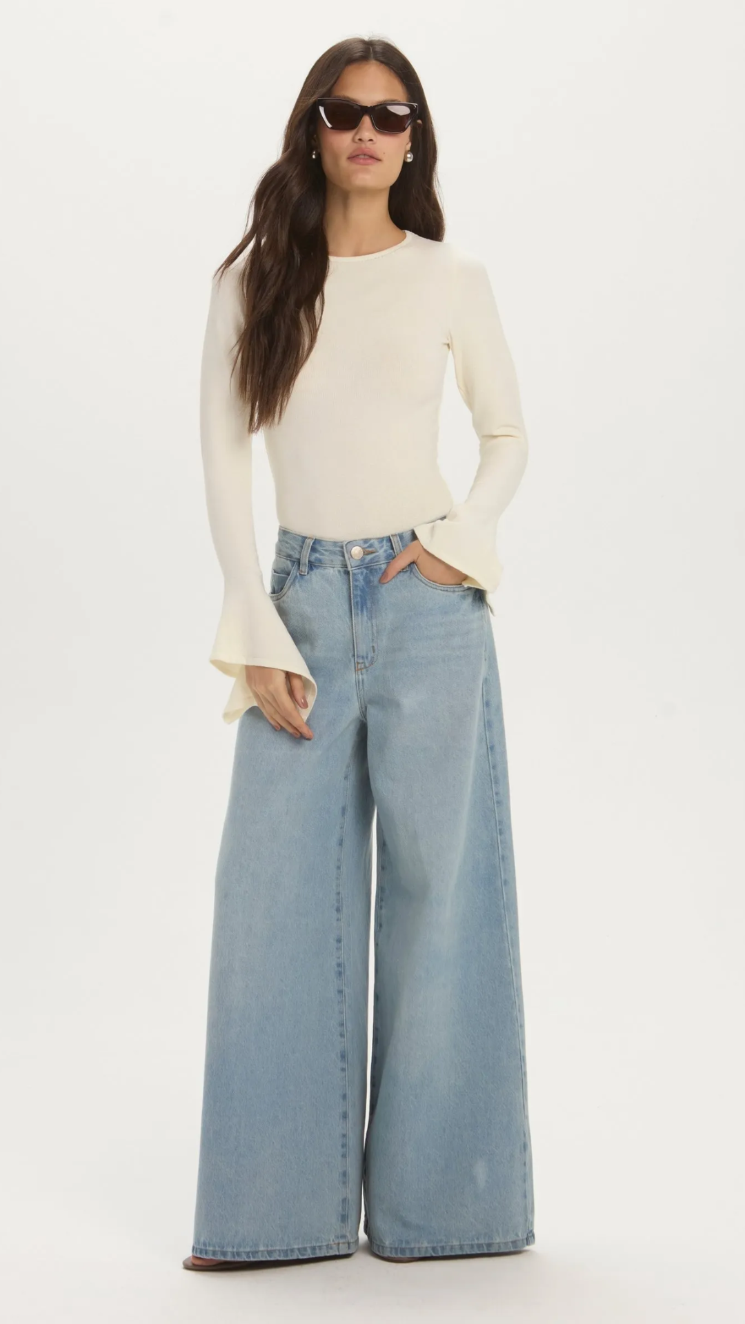 Calça Lilian Jeans Claro