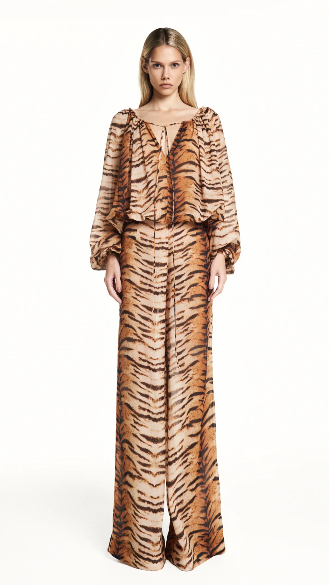 Calça Pantalona Tigre