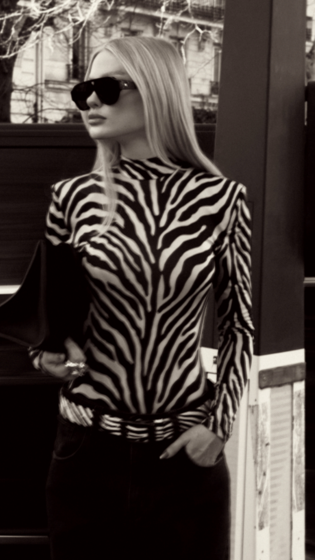 Body Zebra Ombreiras Jersey