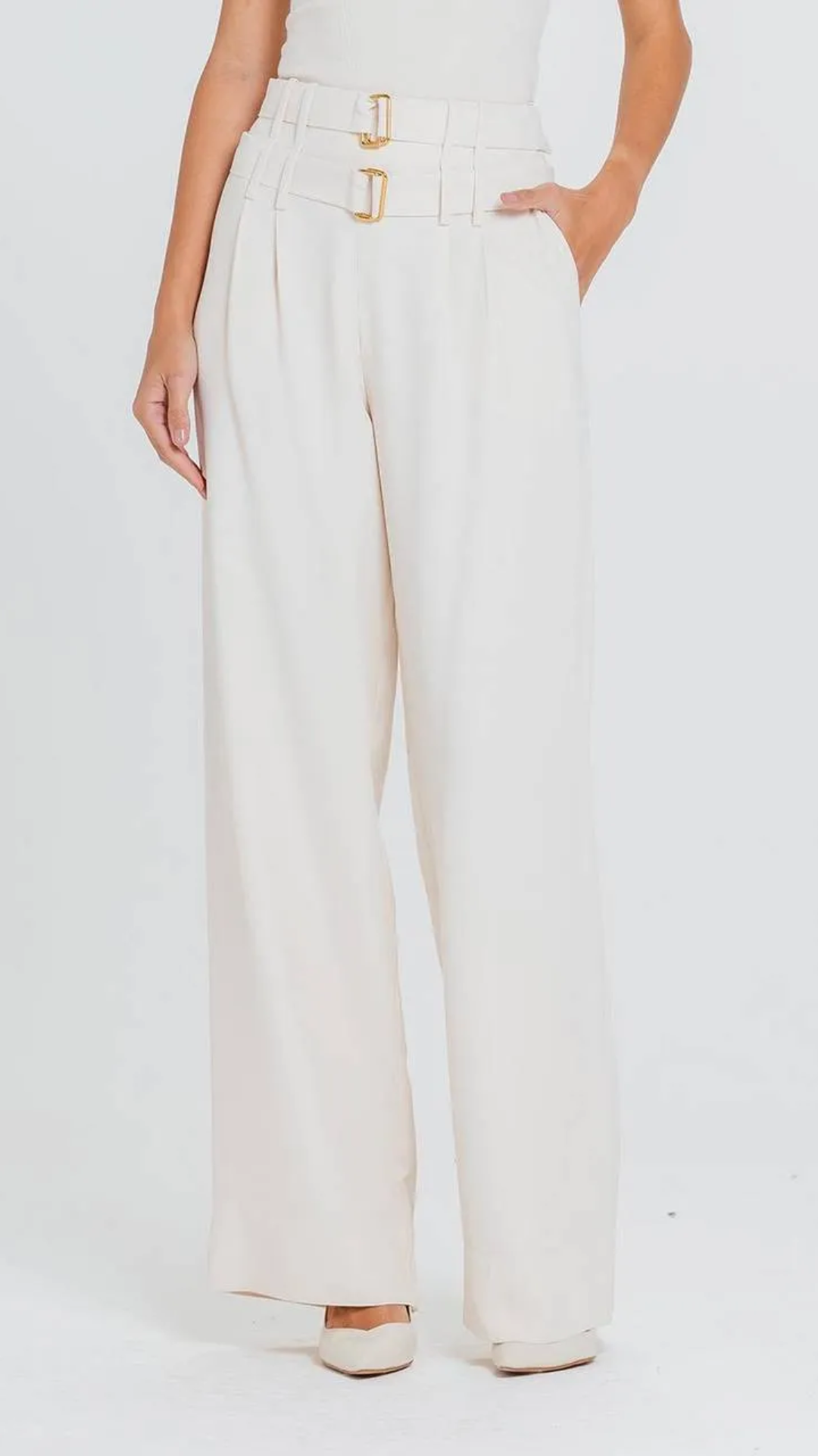 Calça Adriane Marfim