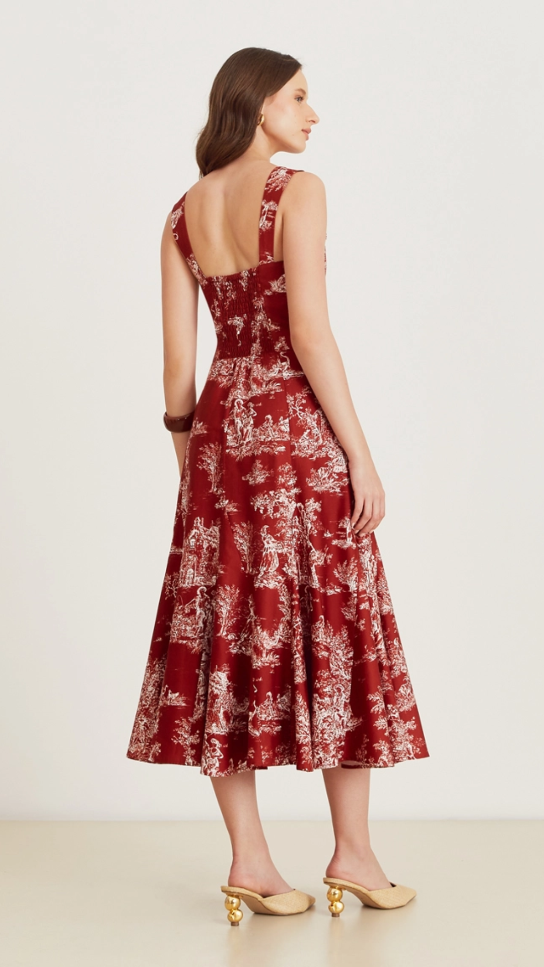 Vestido Midi Mariah Vermelho