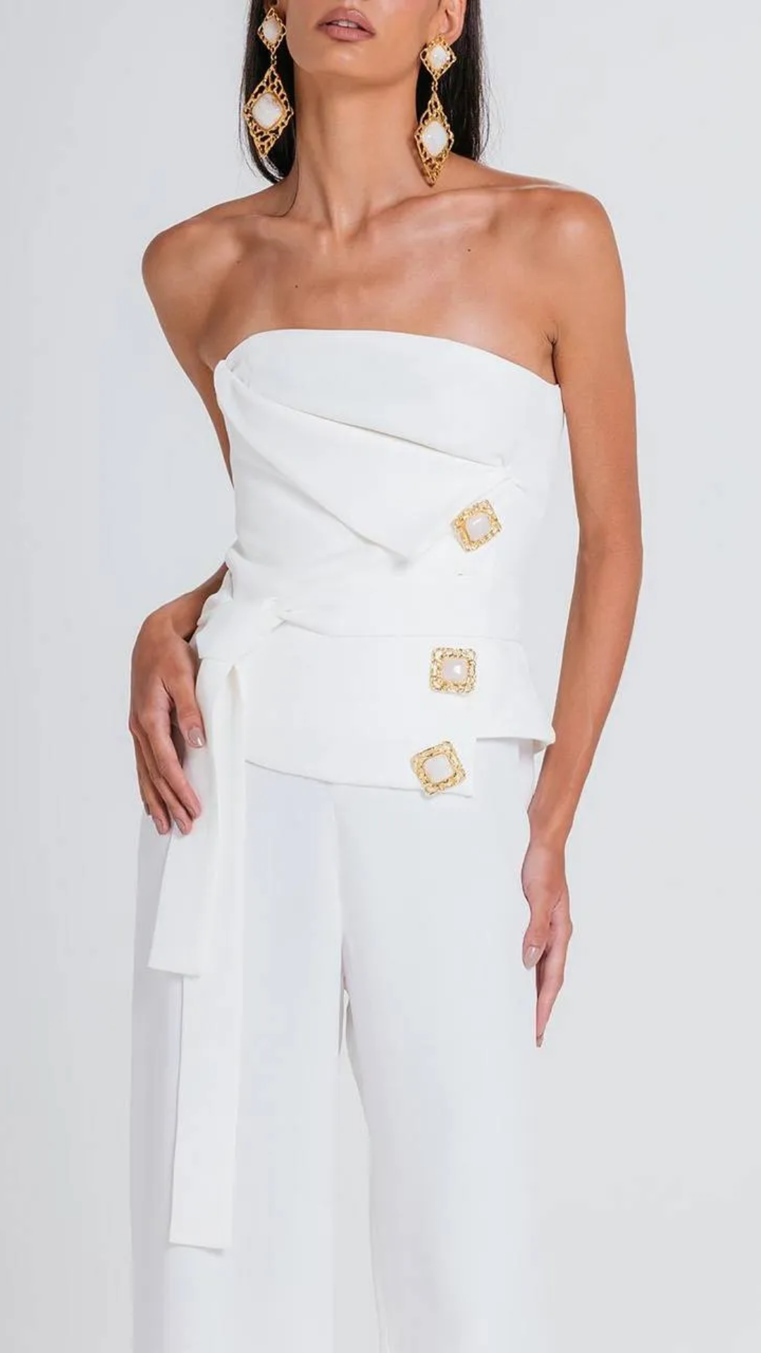 Macacão Sharon Off White