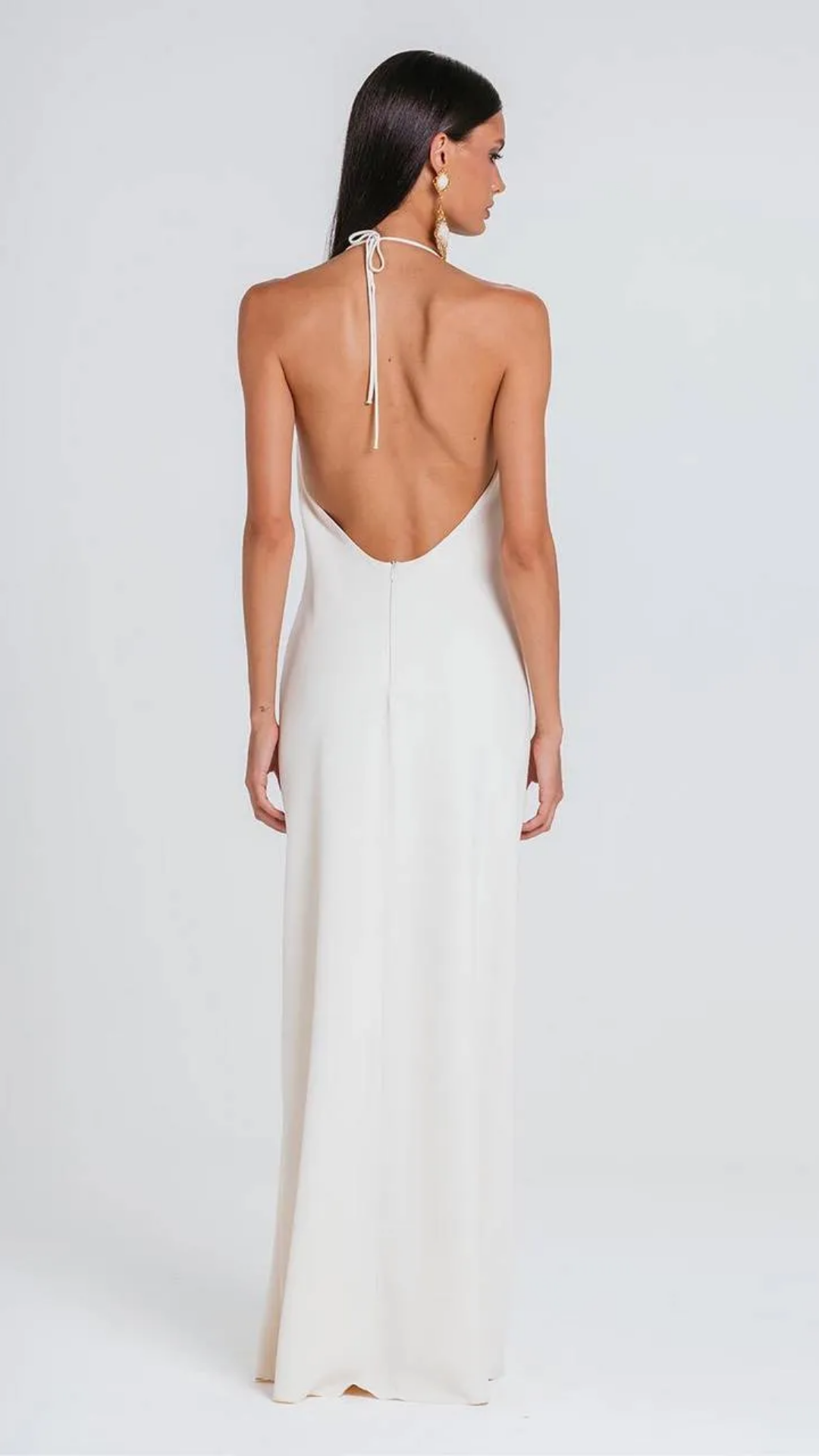 Vestido Glenda Marfim