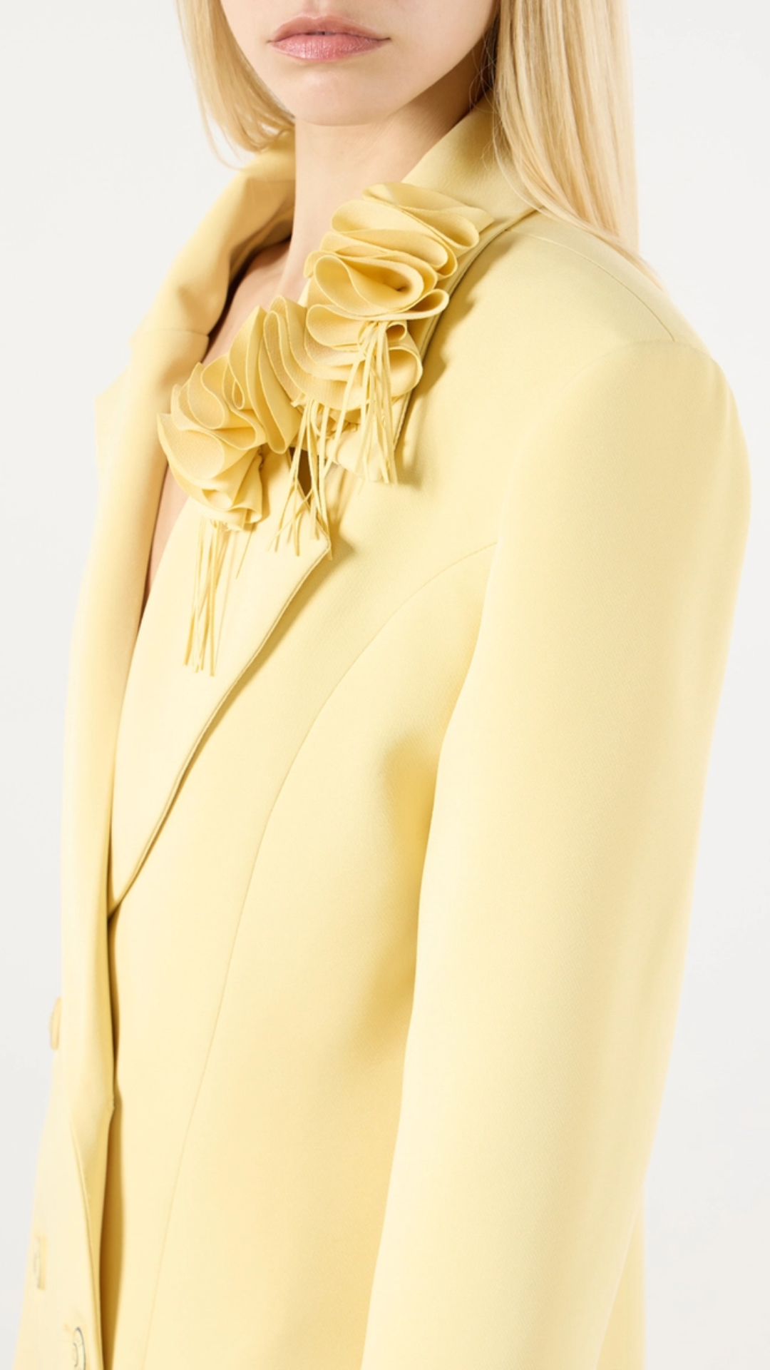 Blazer Dress Amarelo Honey