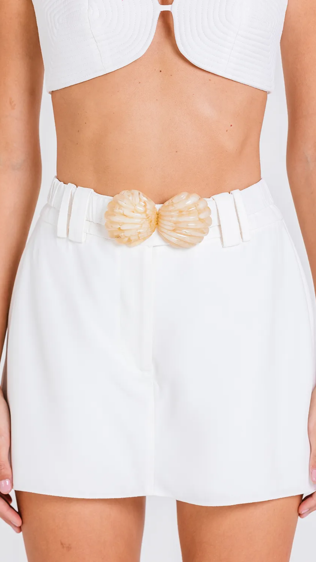 Short Saia Solange Off White
