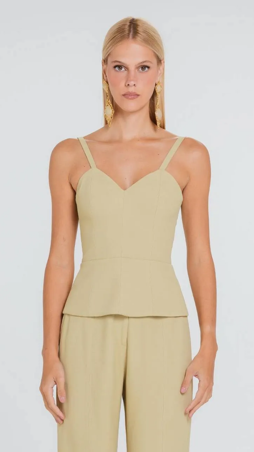 Top Antonella Sépia