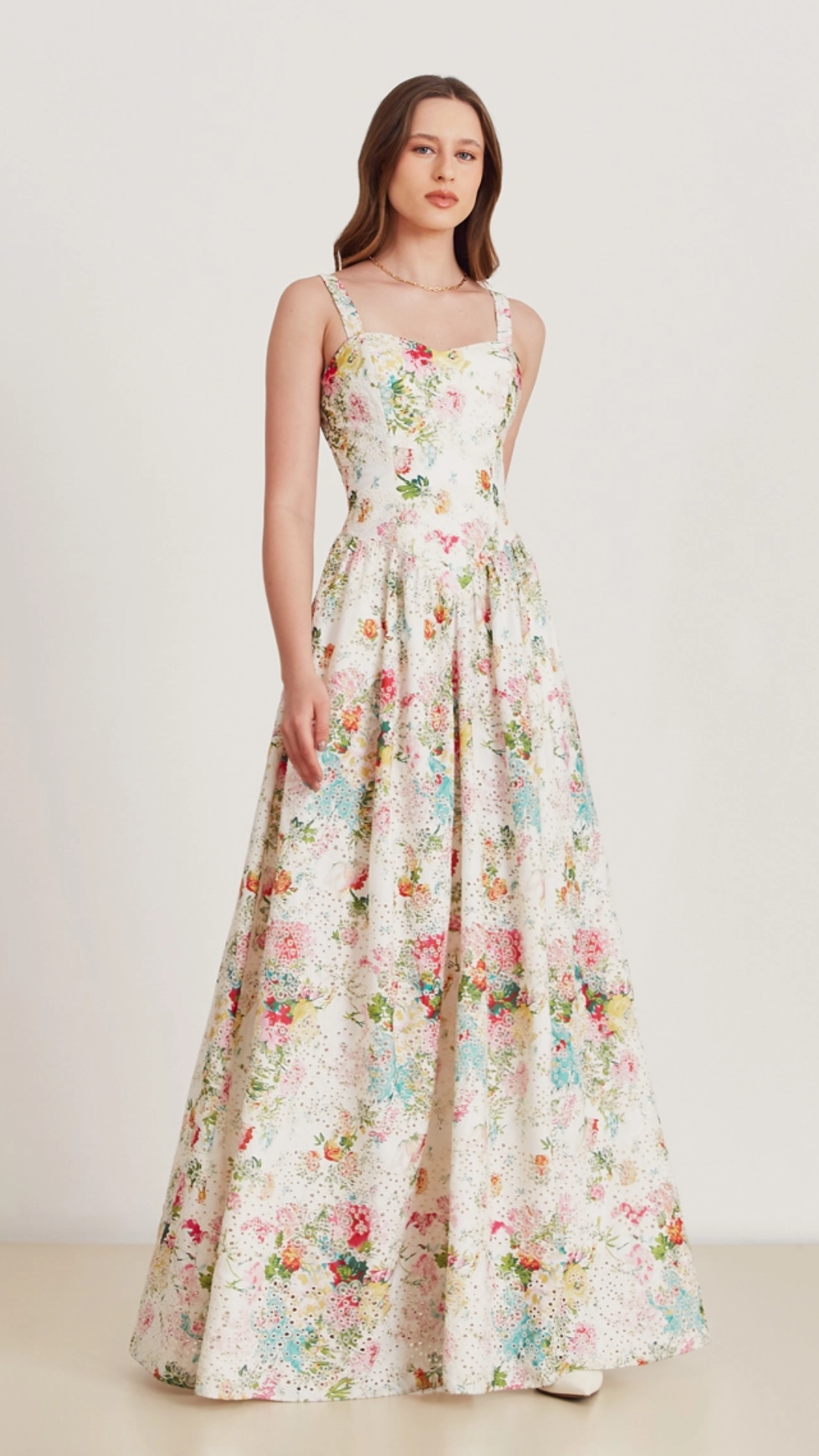 Vestido Longo Melis Branco