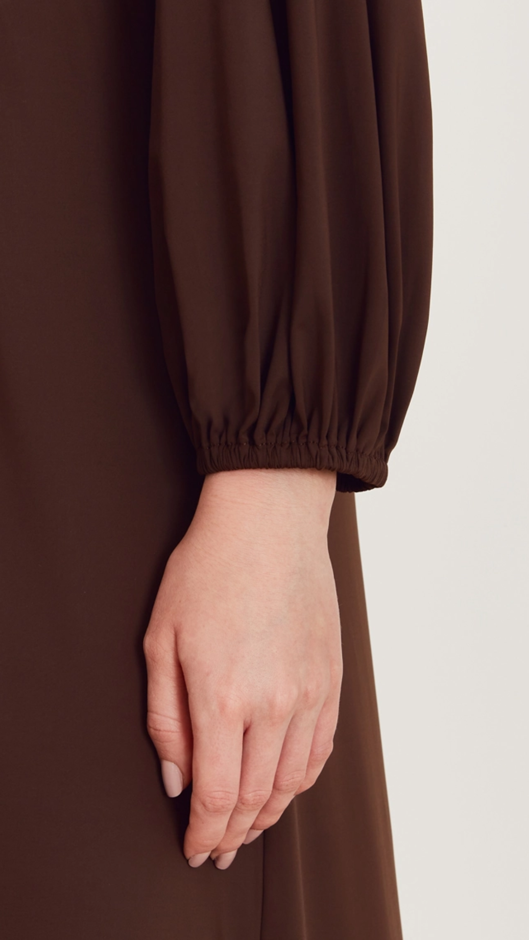 Vestido Longo Mayla Marrom