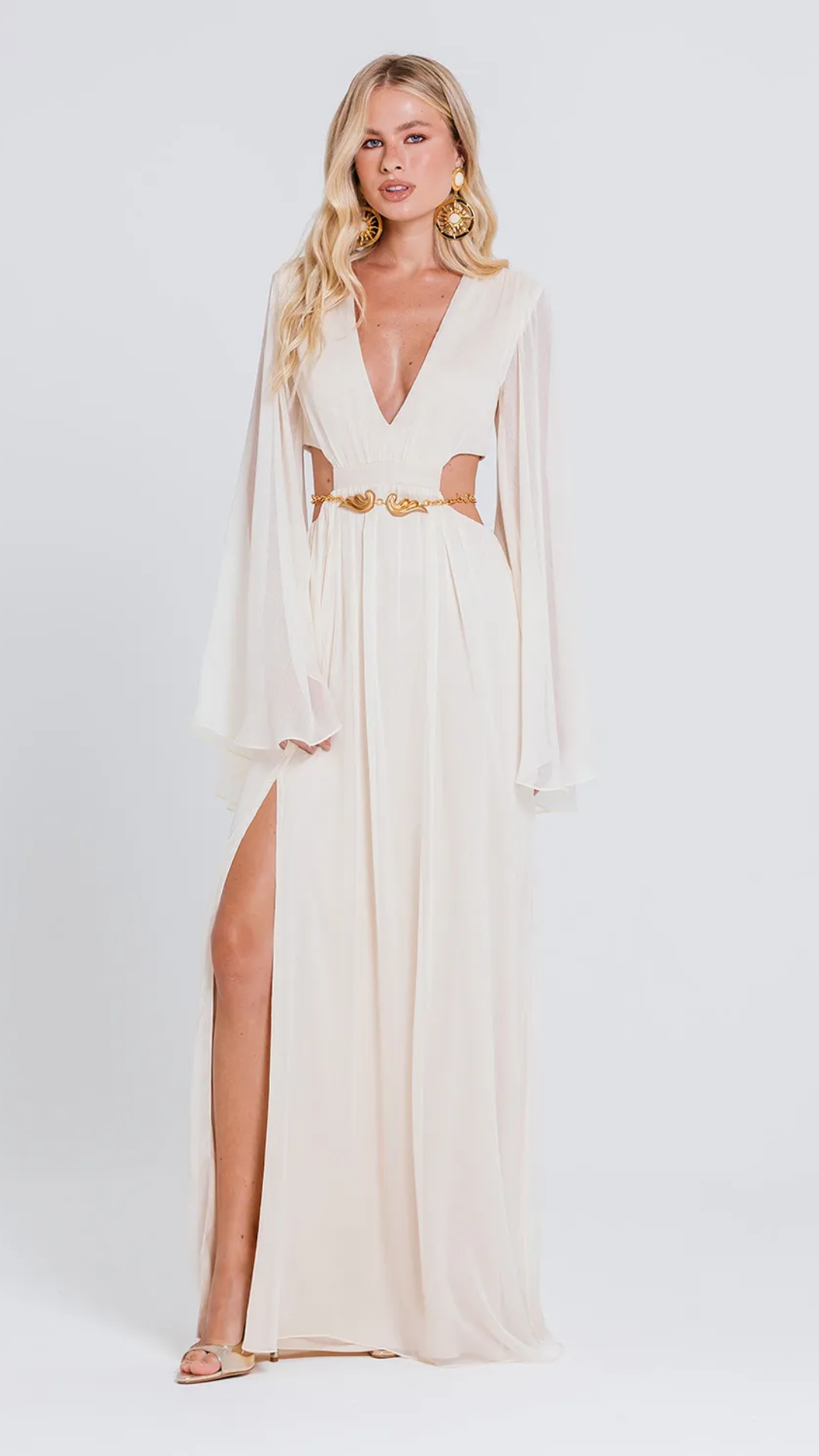 Vestido Atlanta Areia