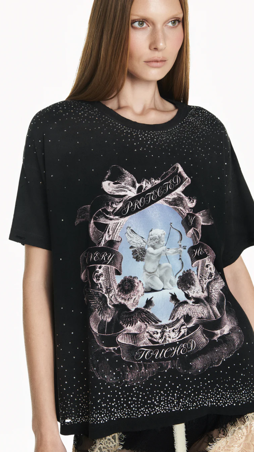 Camiseta Cupido Preta
