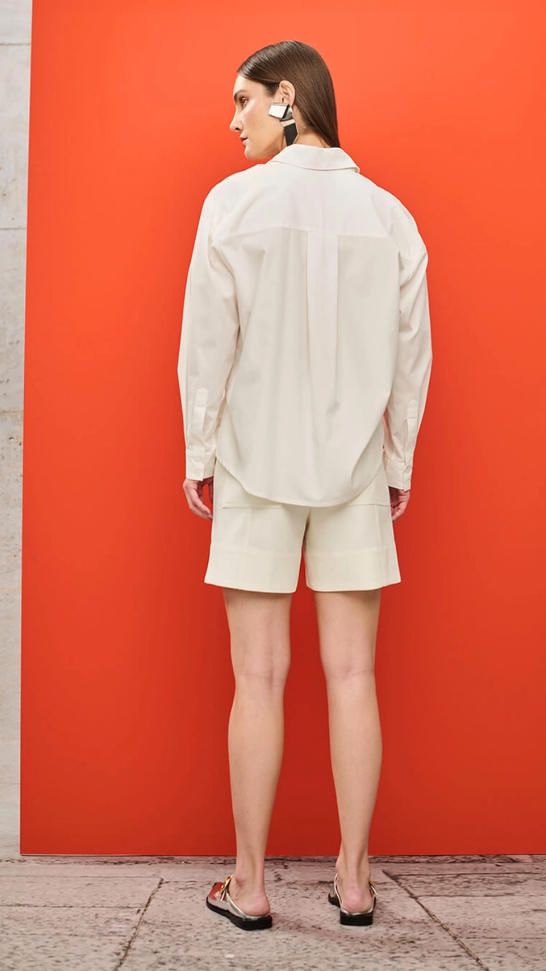 Camisa Taylor Off White