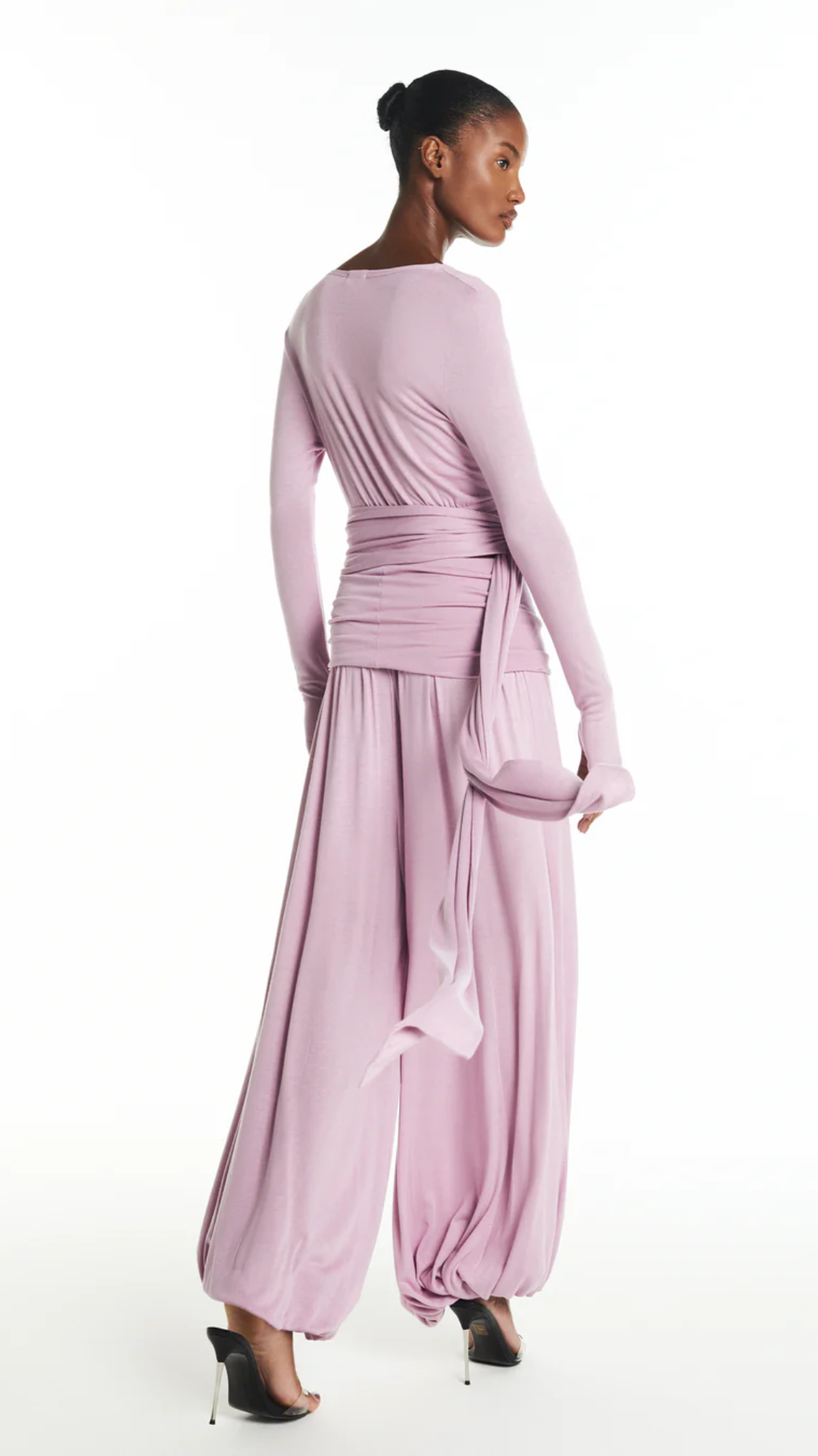 Blusa Cachecouer Malha Lavanda