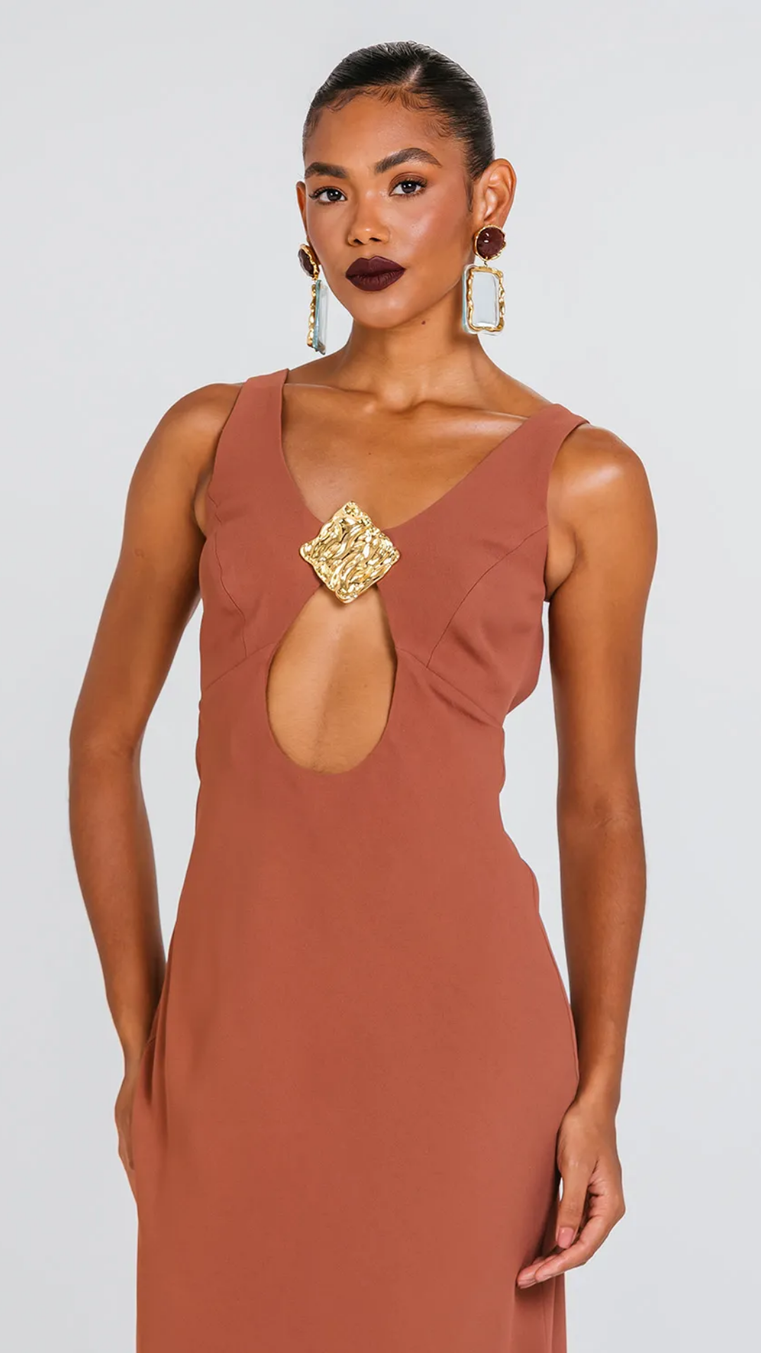 Vestido Sonar Chocolate