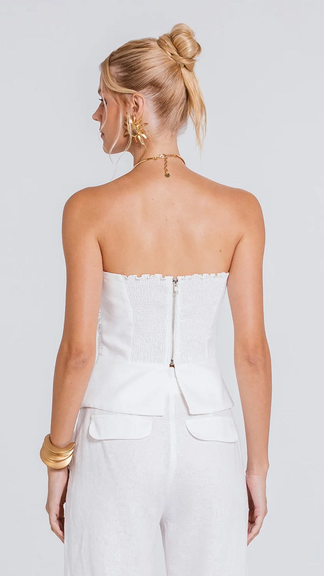 Top Serafina Off White