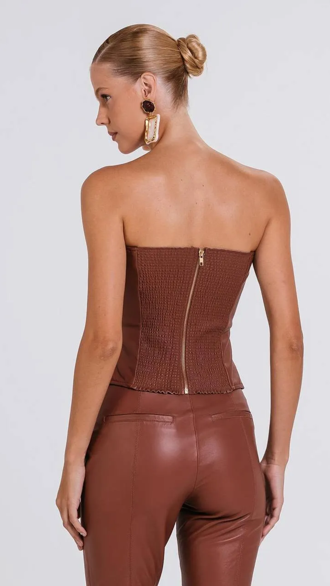 Top Elizete Chocolate