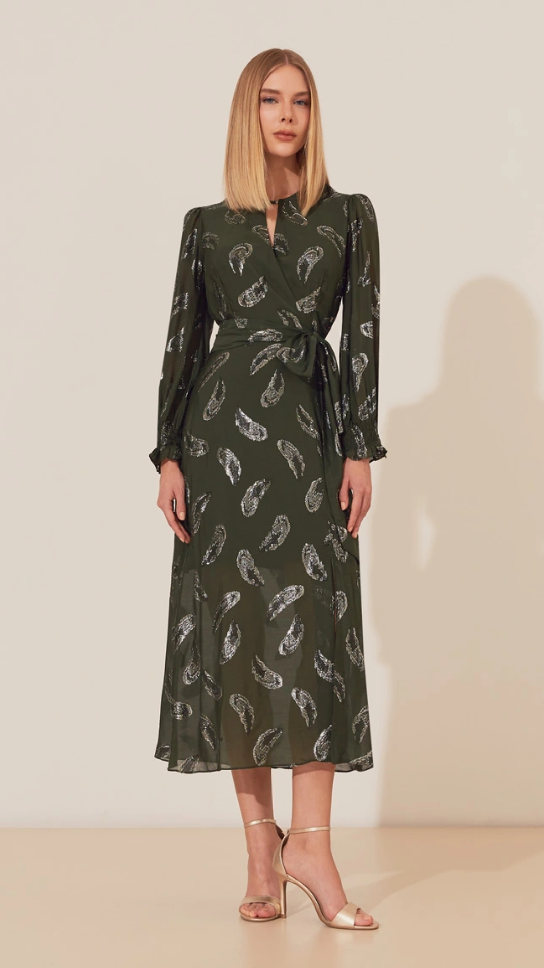 Vestido Midi Isa Verde