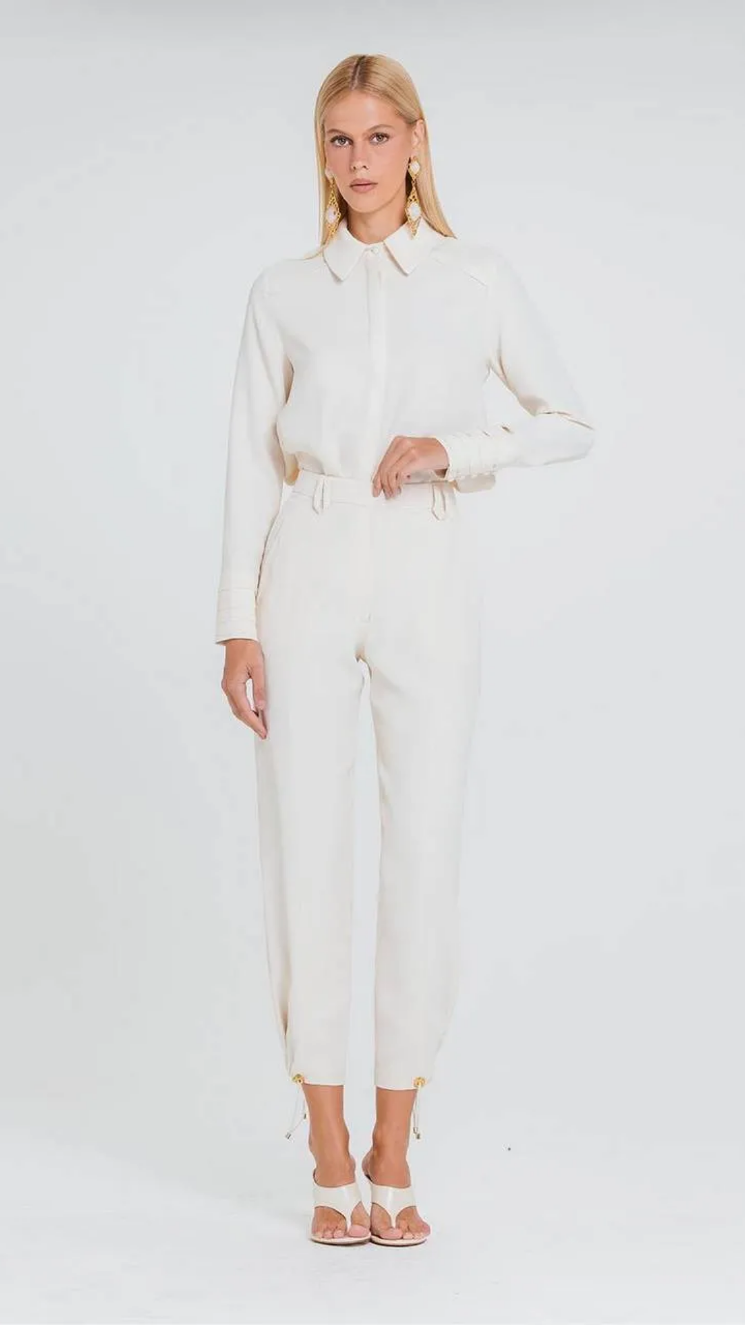 Camisa Delfina Marfim