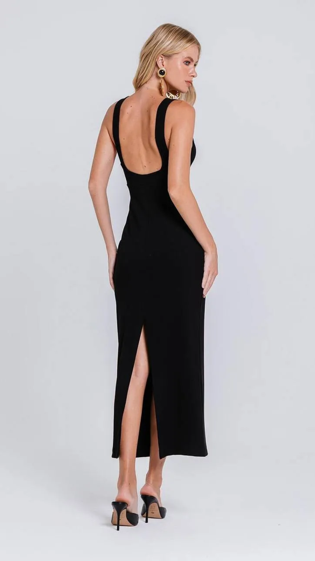 Vestido Evangeline Preto