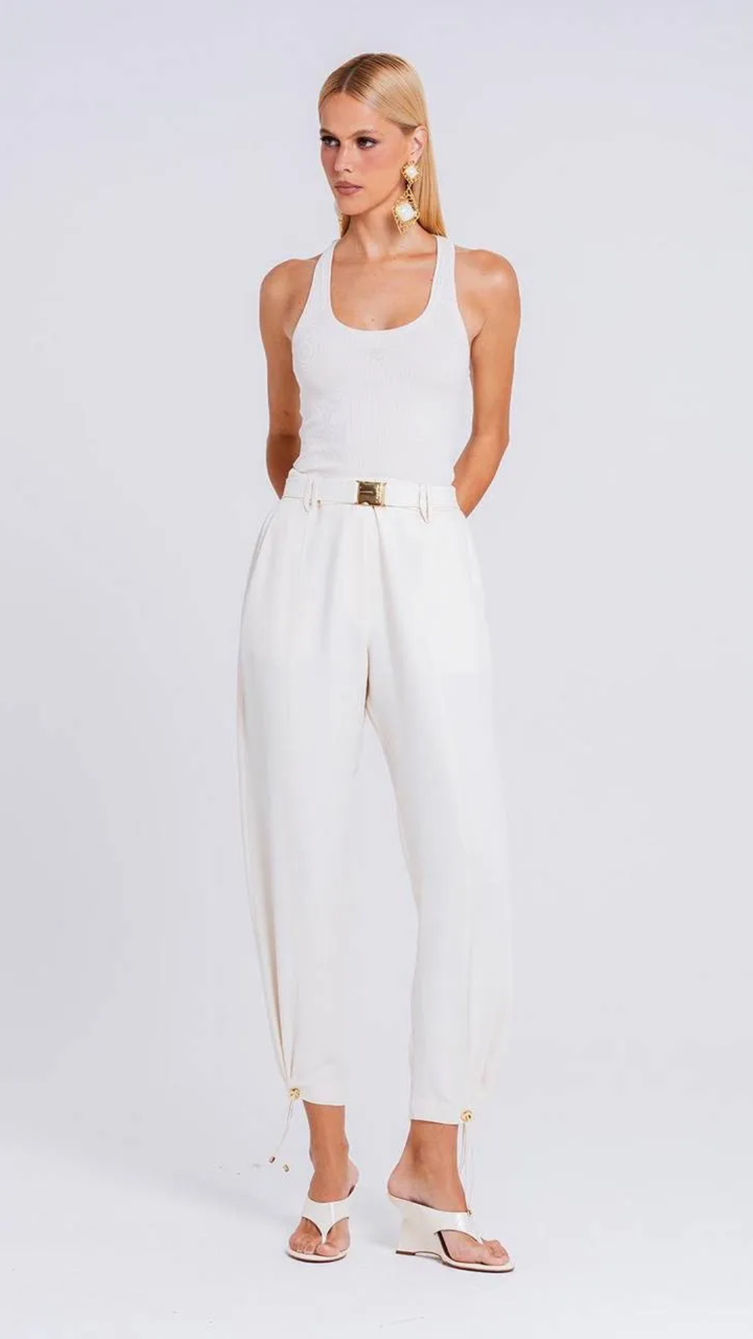 Calça Felipa Marfim