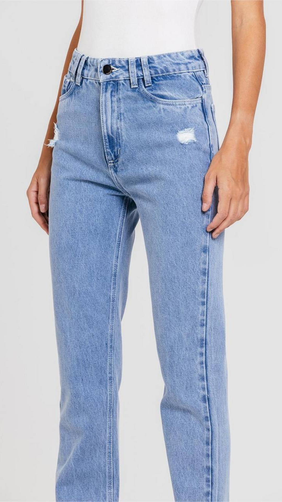 Calça Suzete Jeans Claro