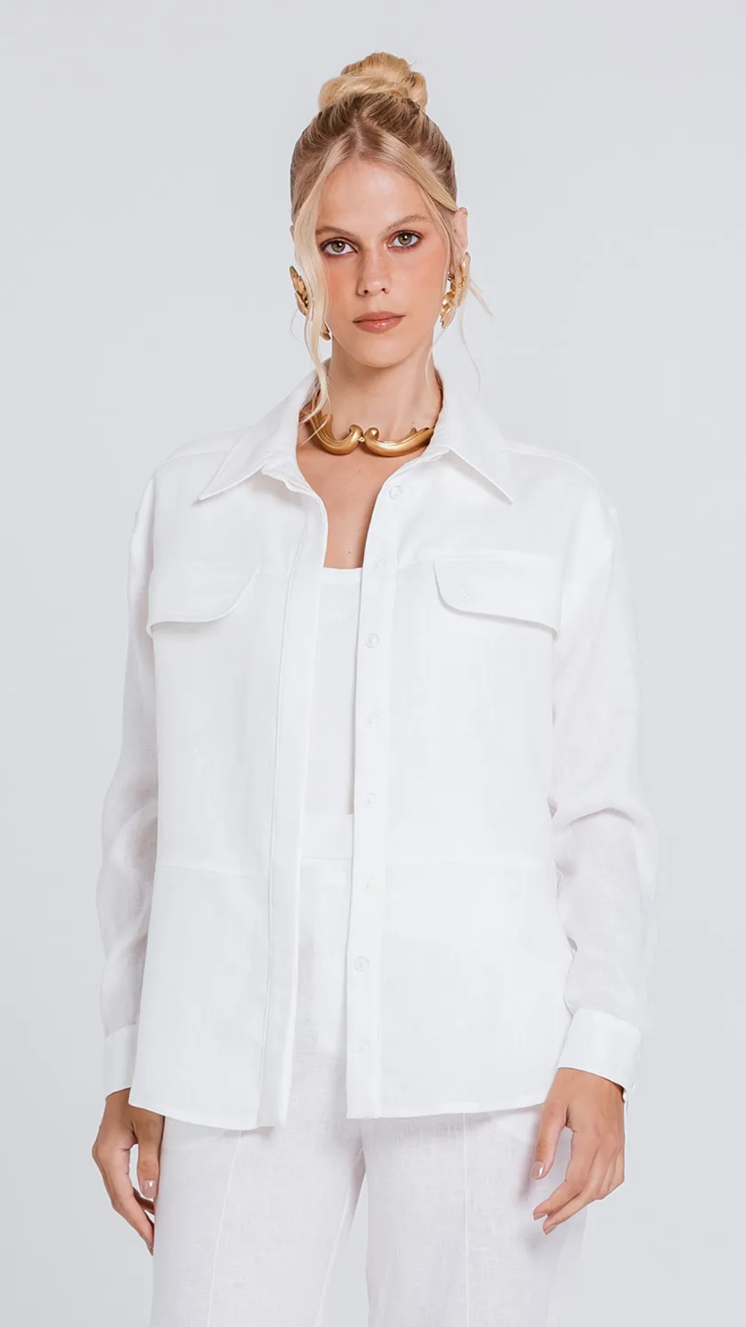 Camisa Ivy Off White