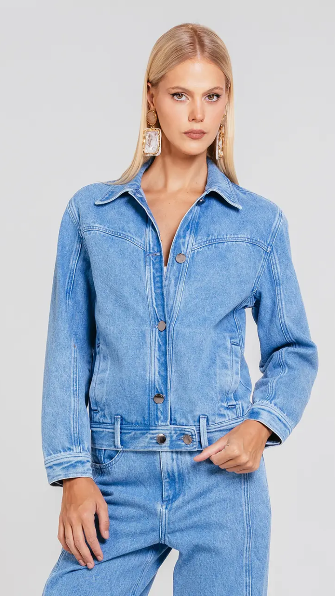 Jaqueta Alexis Jeans Médio