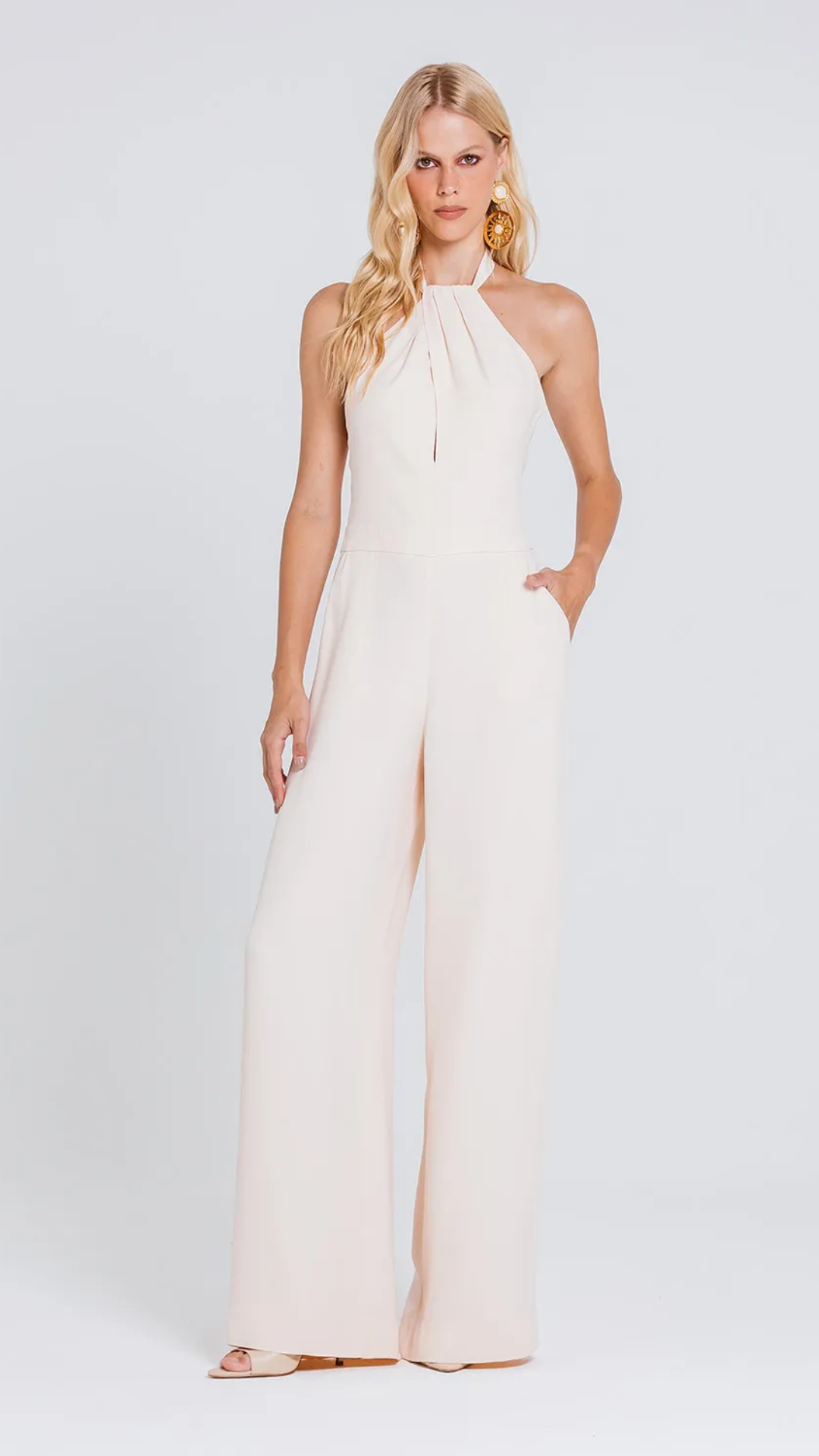 Macacão Antônia Areia