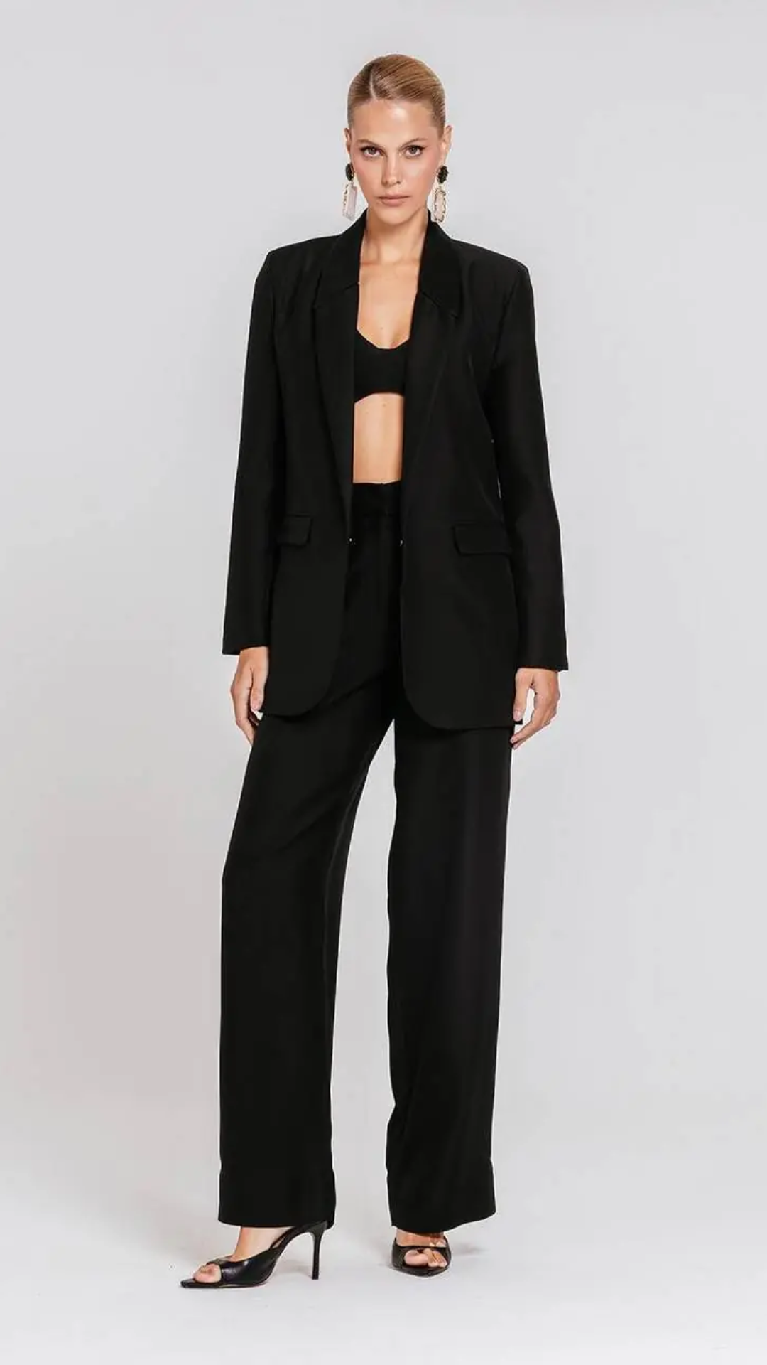 Blazer Glenda Preto