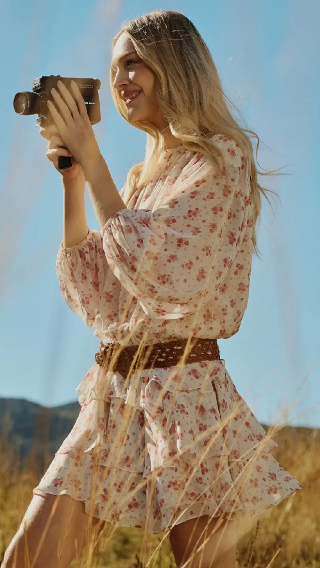 Vestido Curto Floral Liberty