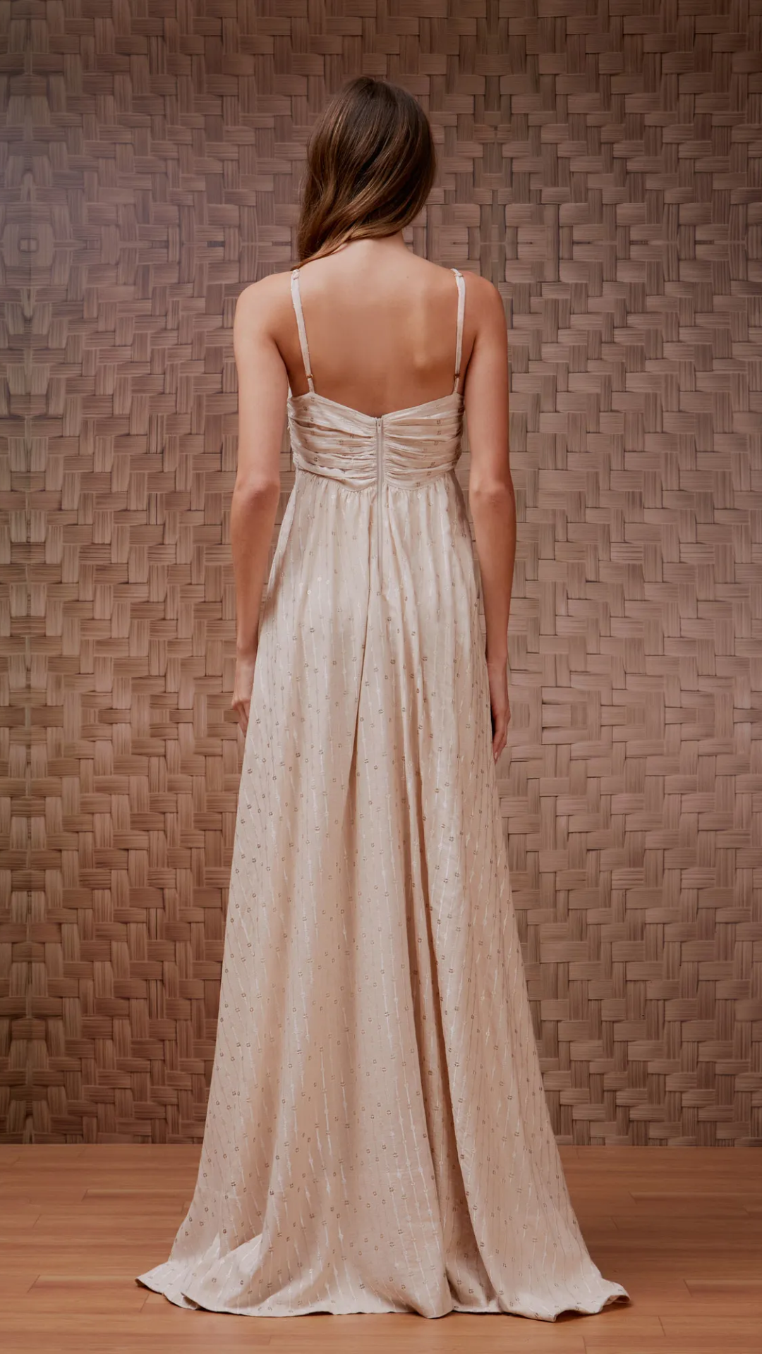 Vestido Bordado Verona Princess Marzipan