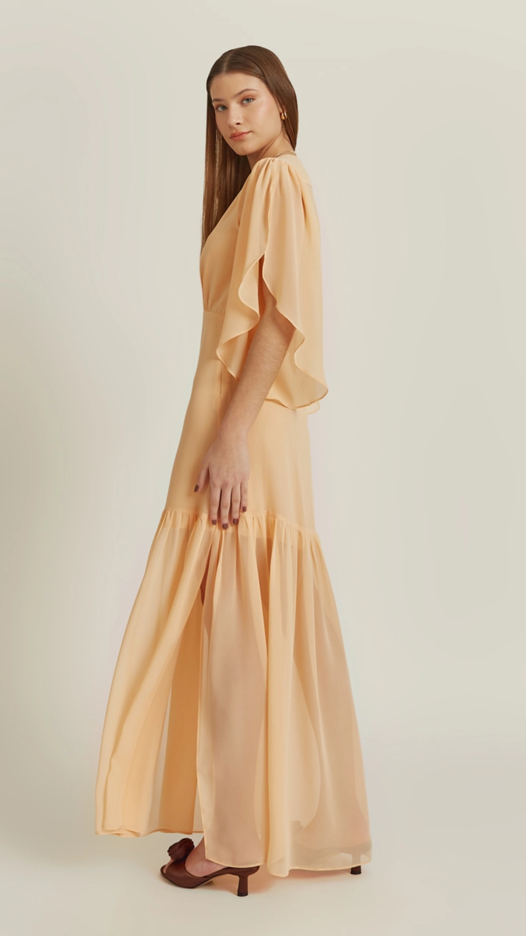 Vestido Malu Laranja