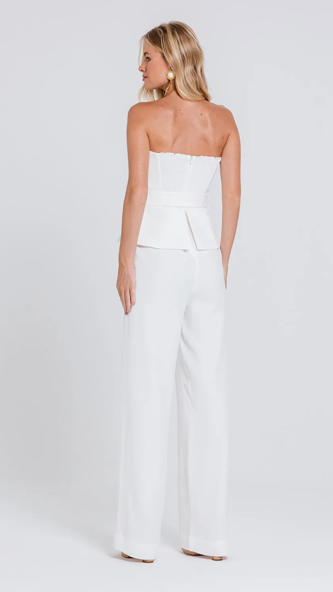 Macacão Theodora Off White