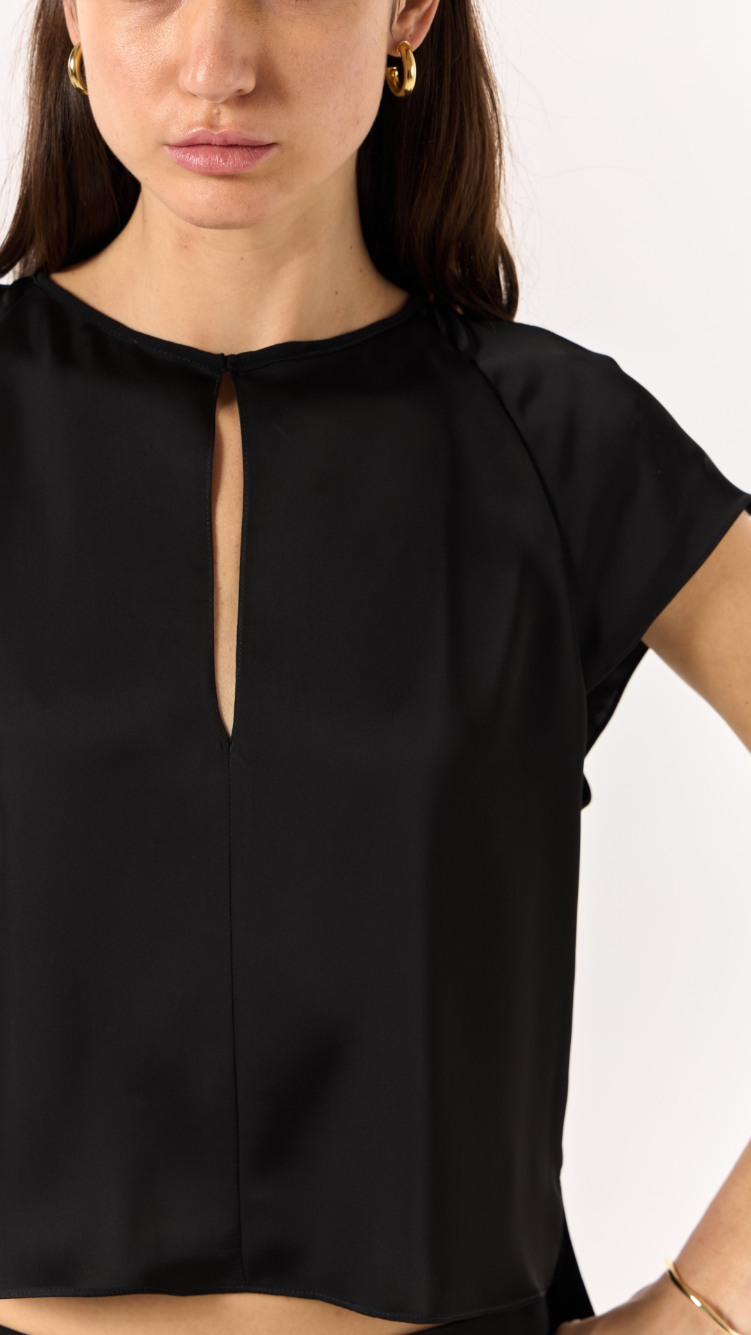 Conjunto Blusa e Short Pin Preto