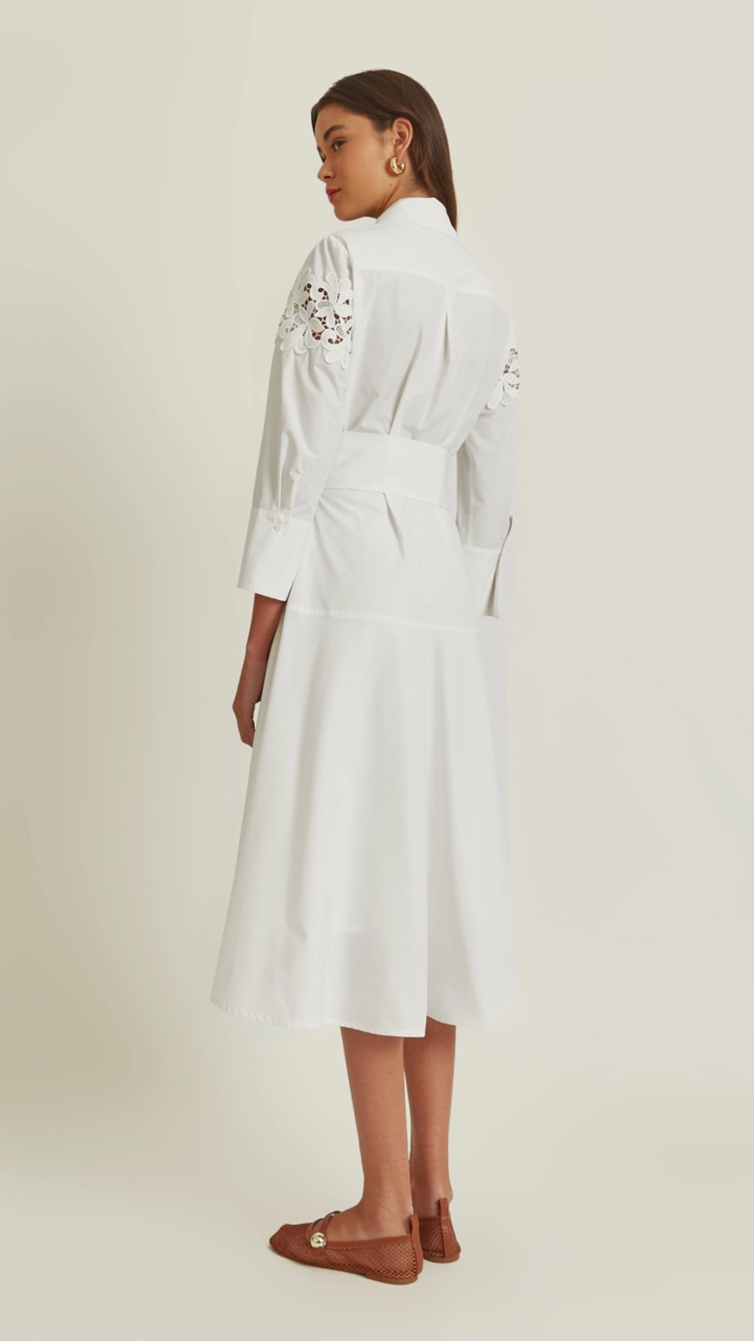 Vestido Lorena Branco