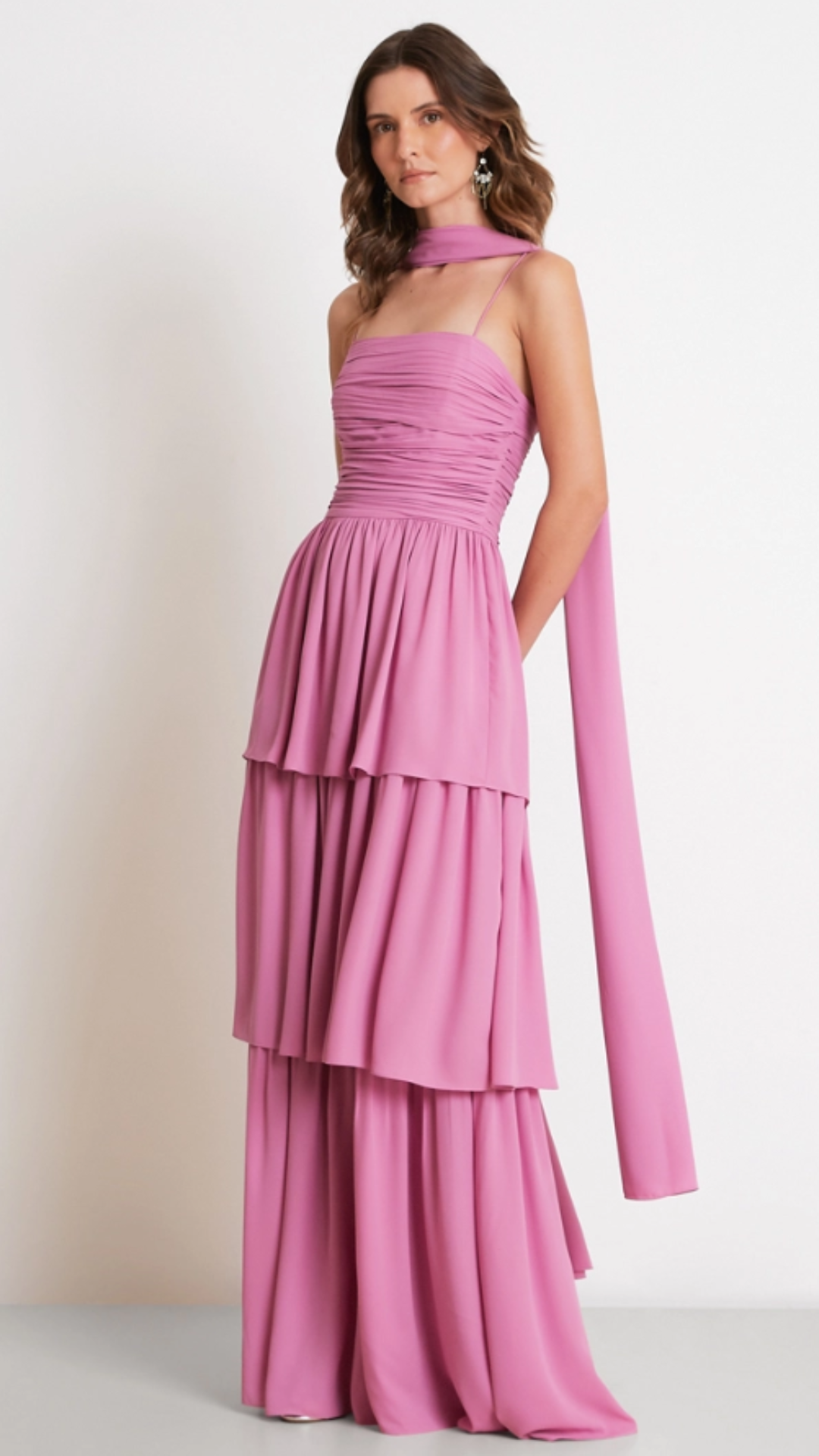 Vestido Longo Sophie Rosa
