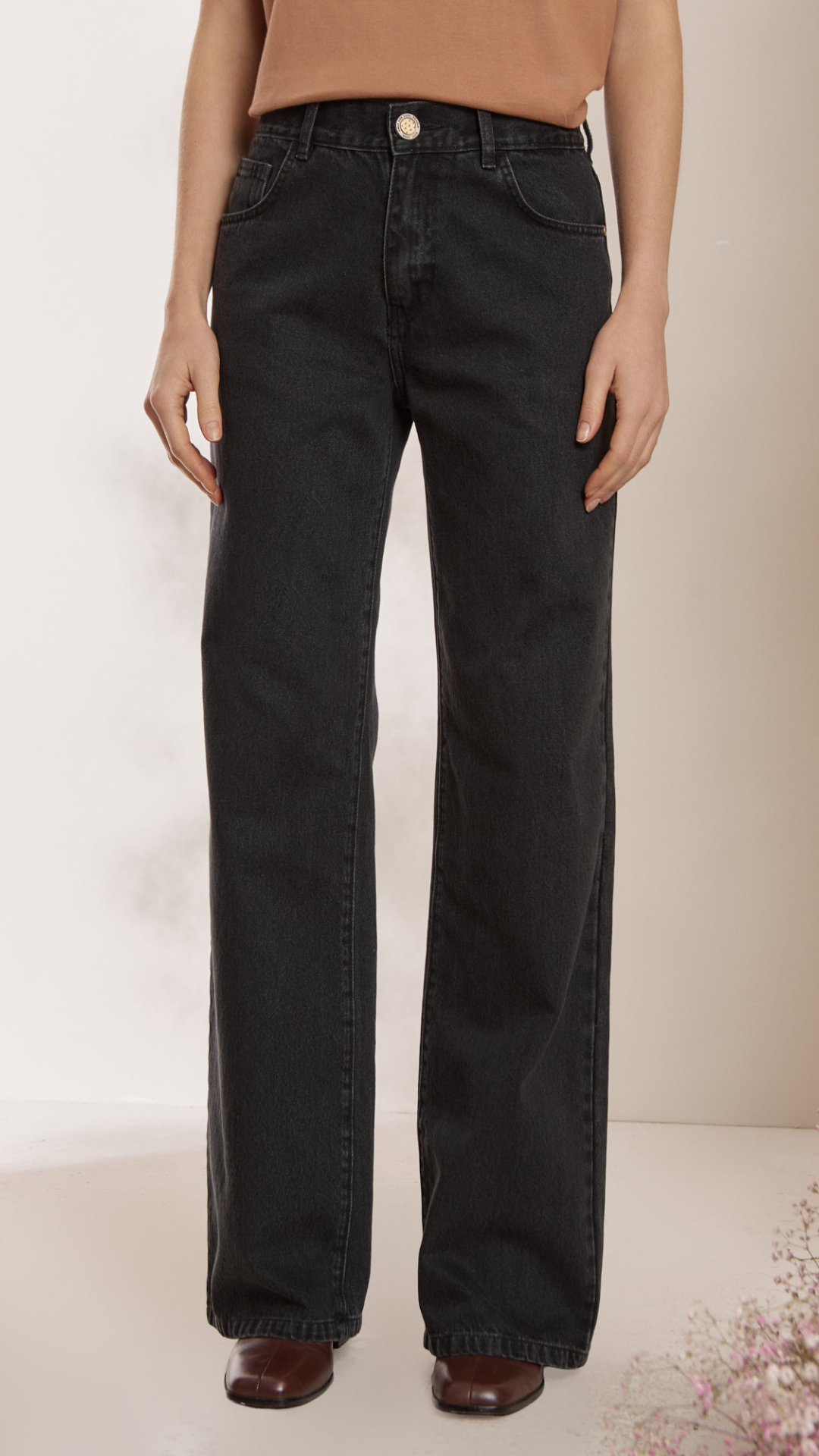 Calça Reta Black Jeans