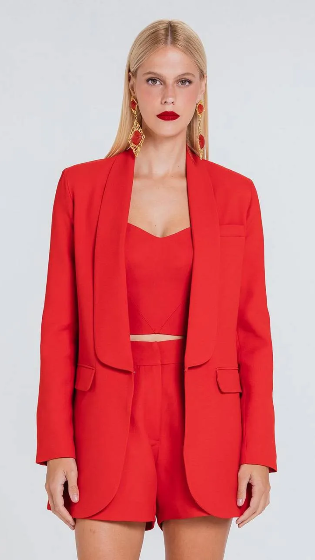 Blazer Charlote Rouge