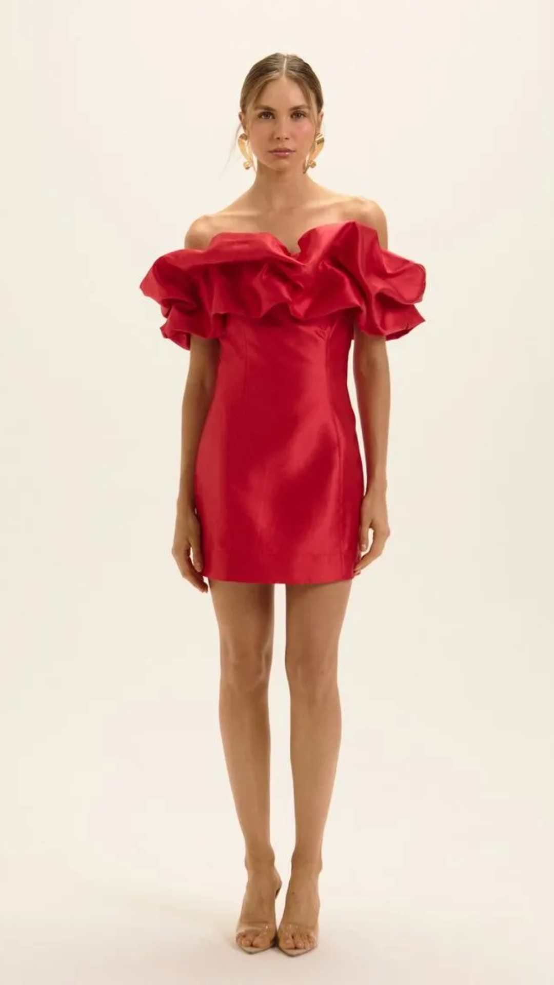 Vestido Ariele Vermelho Bolero