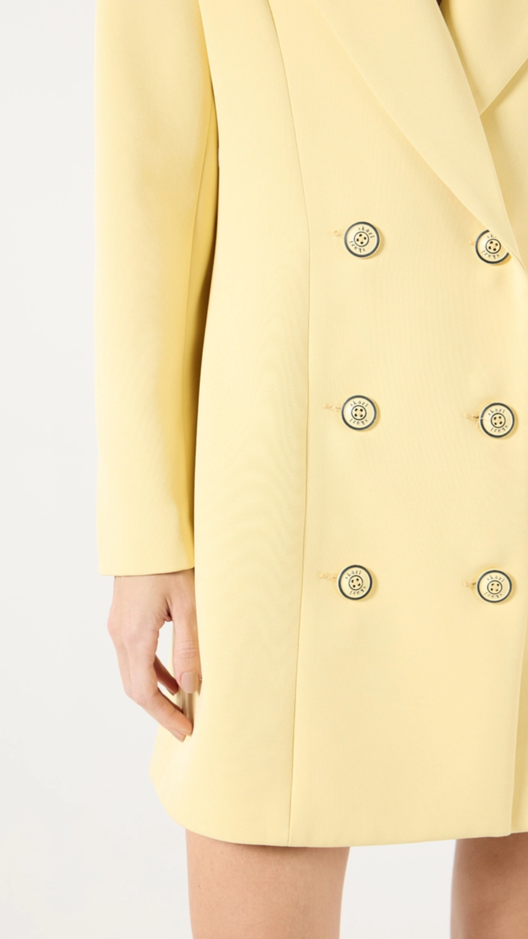 Blazer Dress Amarelo Honey