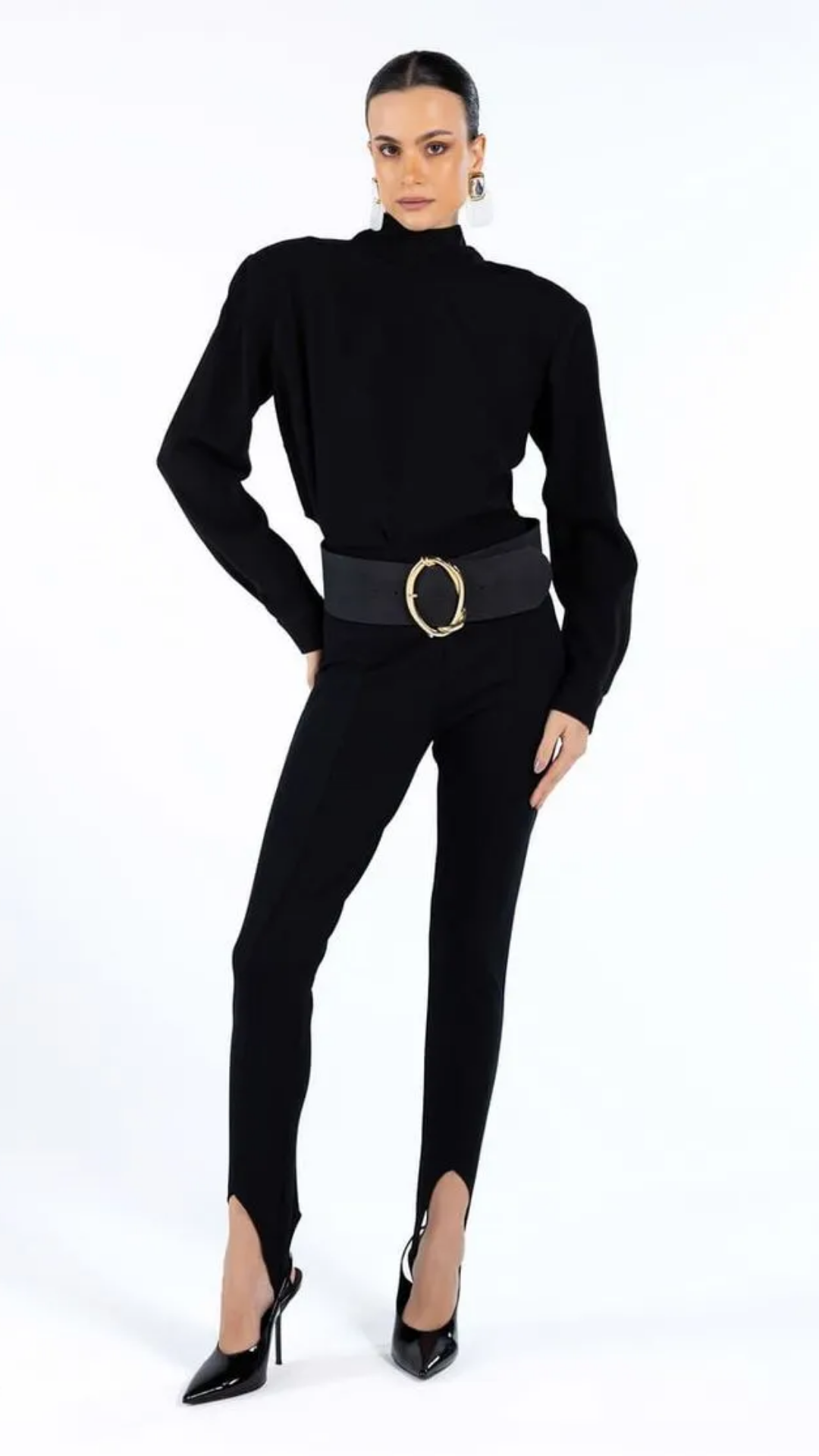 Calça Legging Fuseau Preta