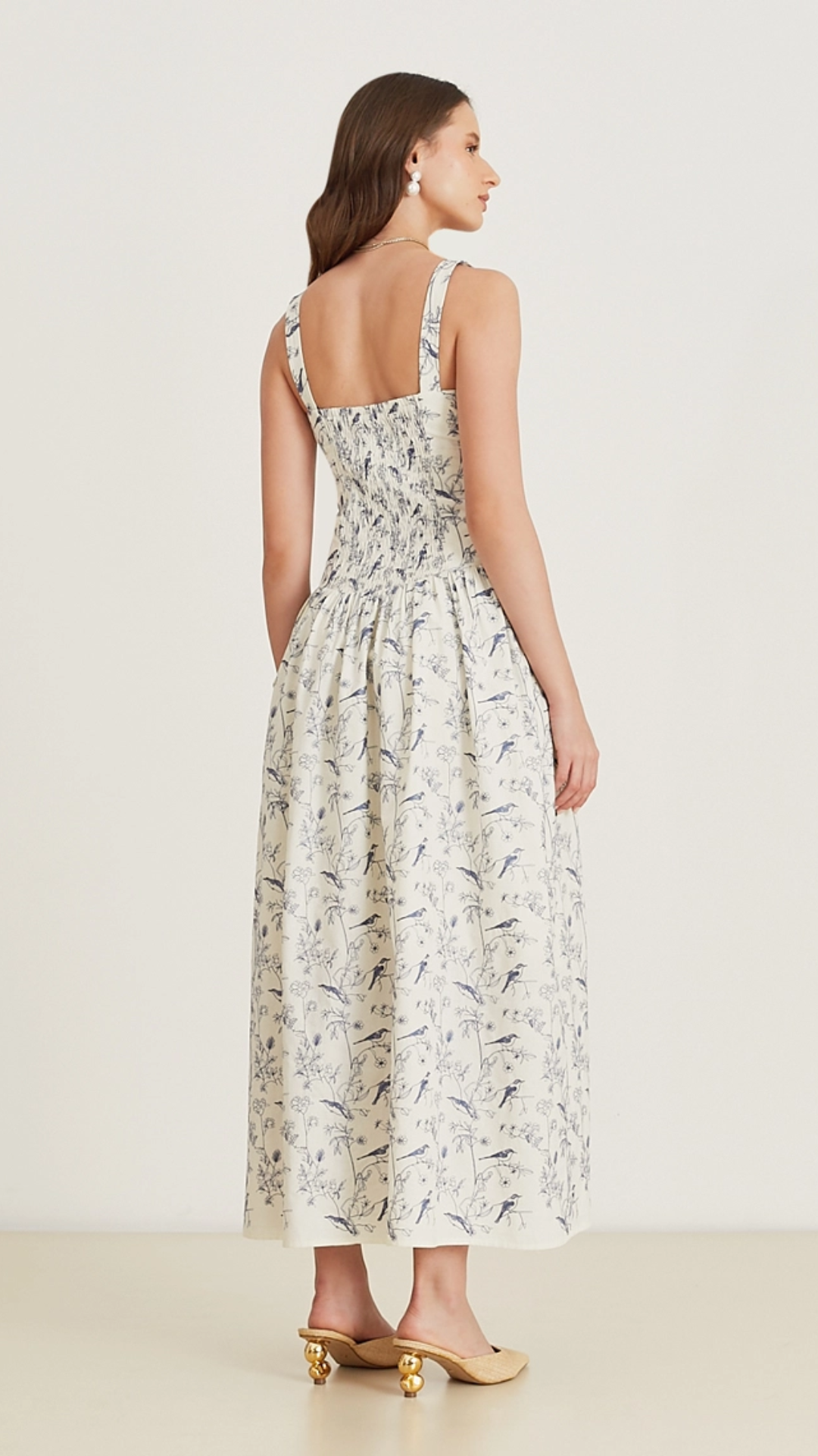Vestido Midi Naty Branco